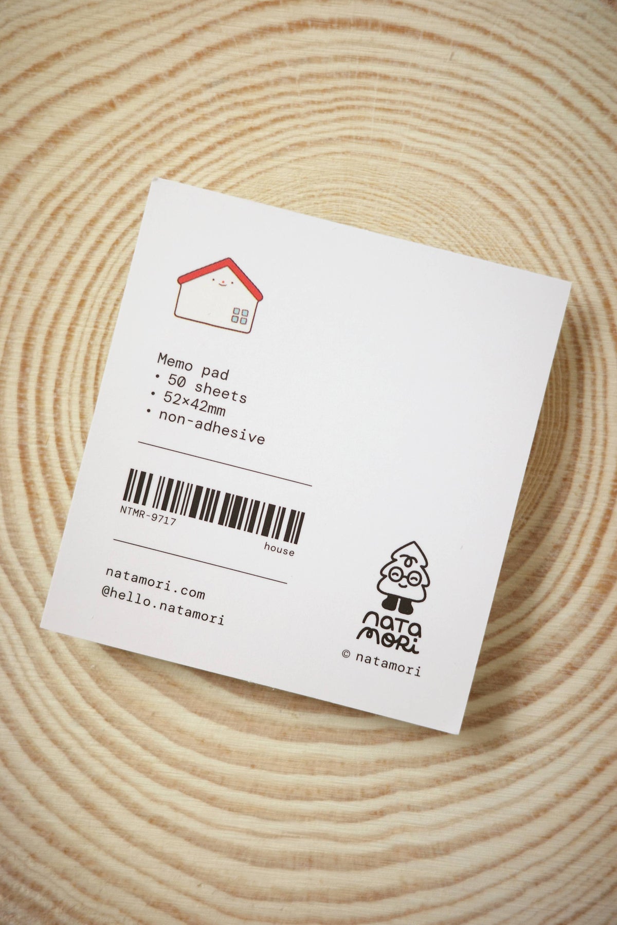 Bloc Notes Tout Petit 'House'