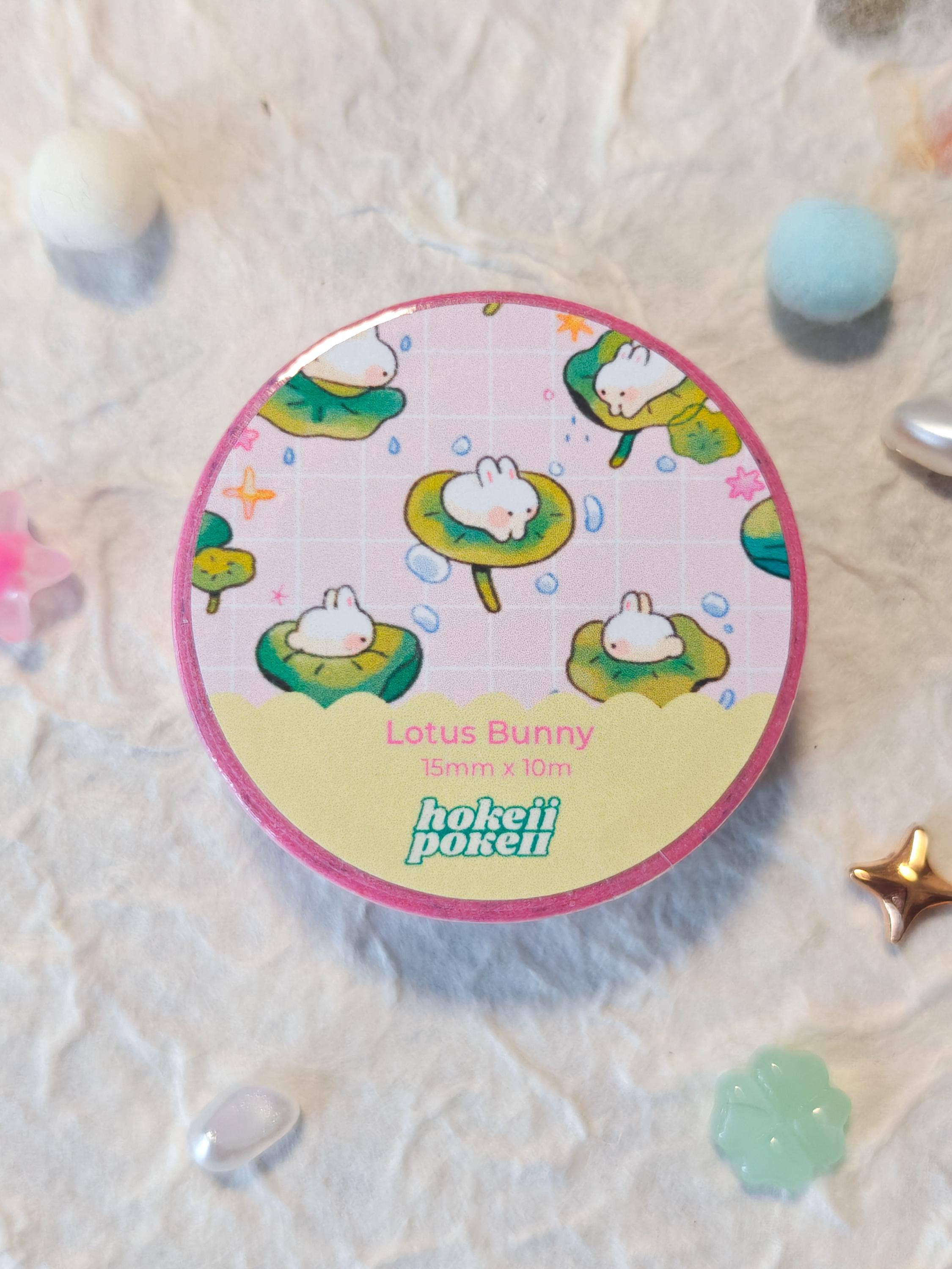 Ruban Décoratif 'Lotus Bunny'