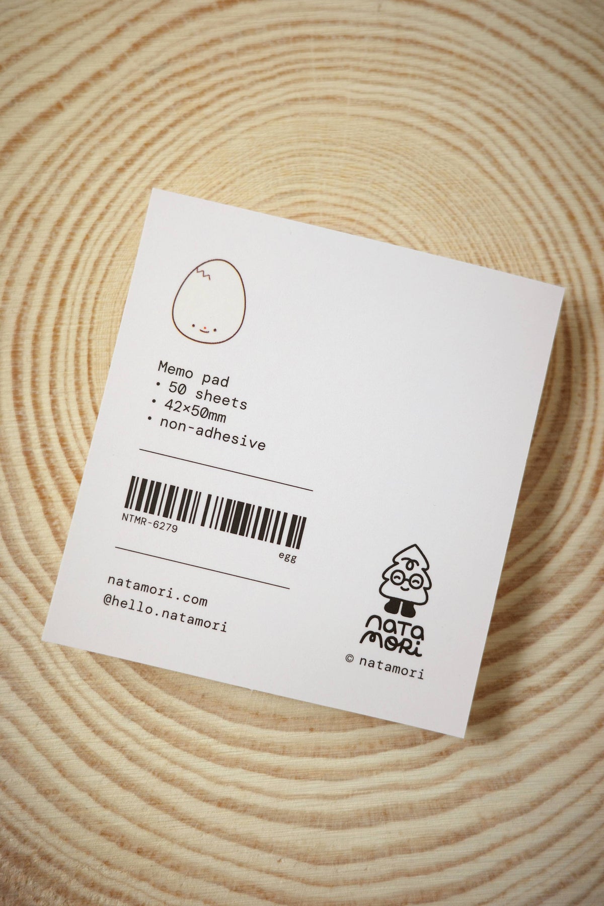 Tout Petit Bloc-Notes 'Egg'