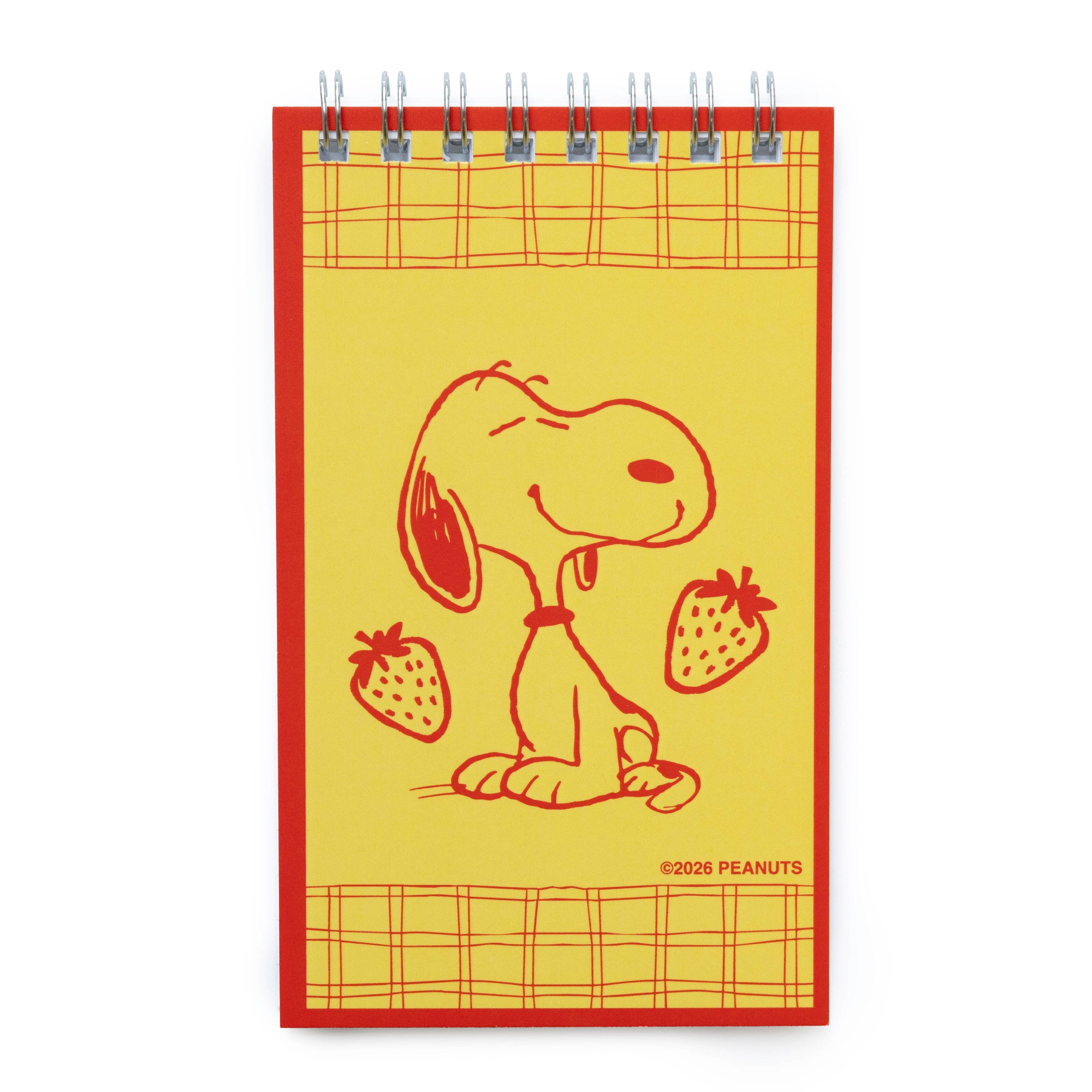 Carnet de Notes 'Snoopy Strawberry'