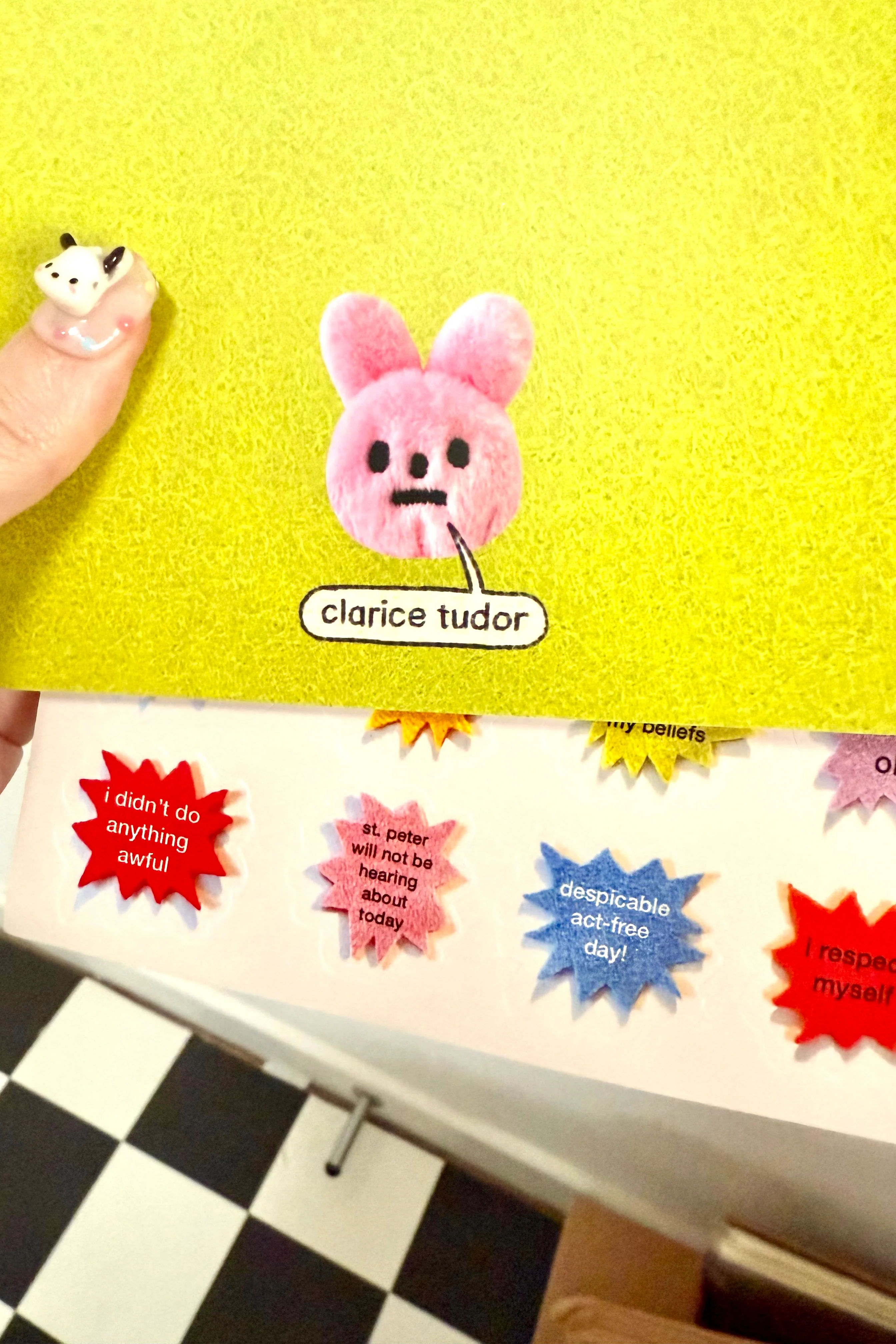 "Personal Growth Journal" Notebook & Sticker Sheet