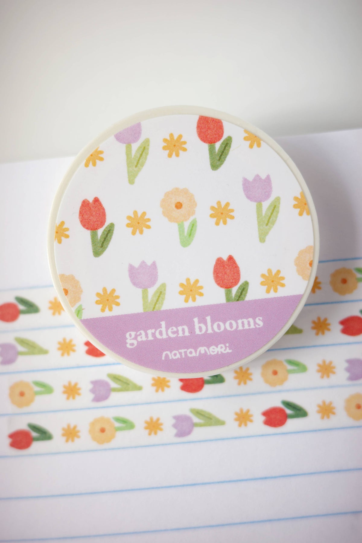 Ruban Décoratif Mince 'Garden Blooms'