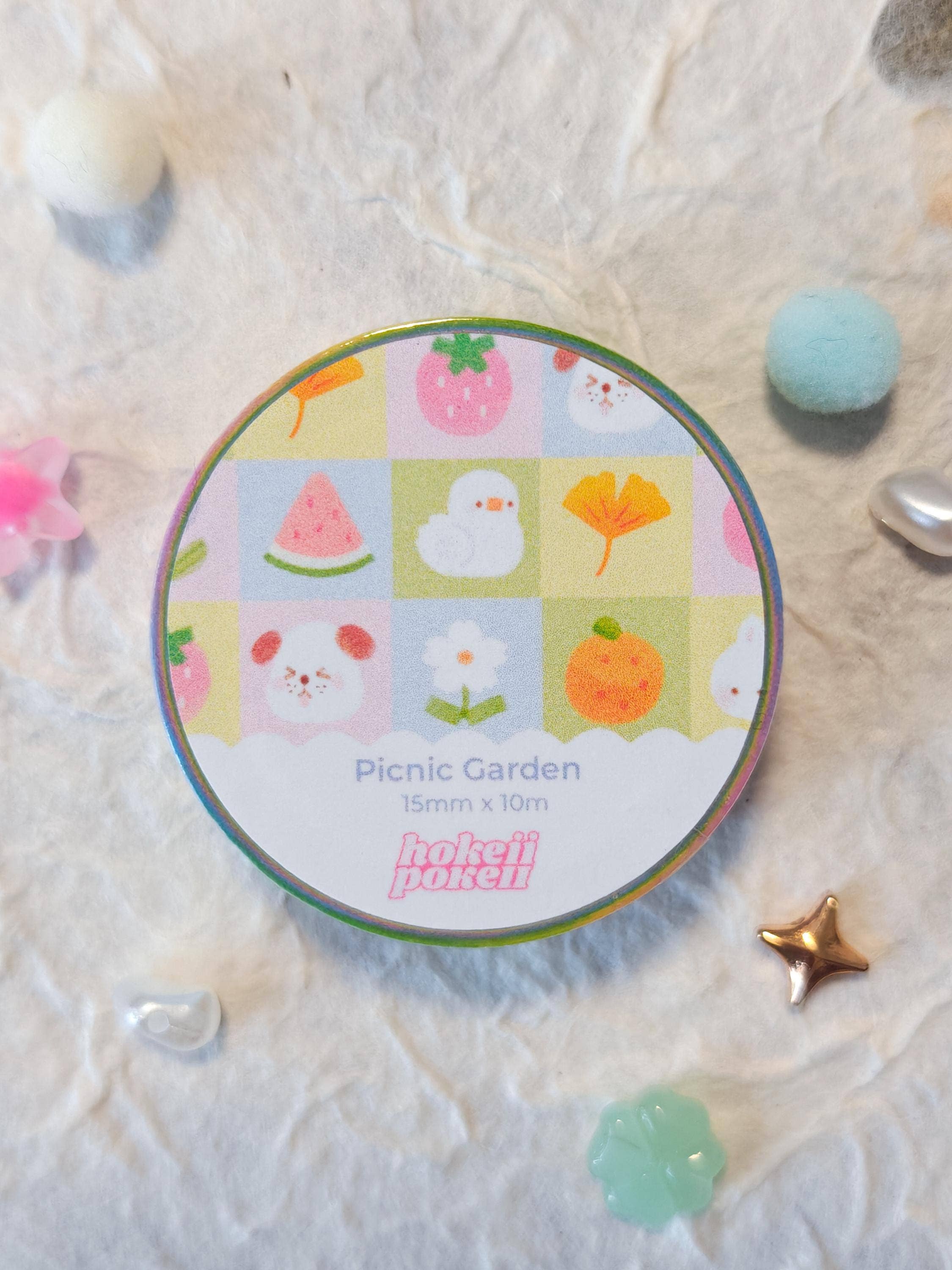 Ruban Décoratif 'Picnic Garden'