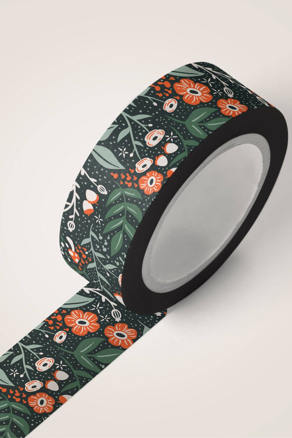 Wicked Wildflowers Washi Tape - Emerald