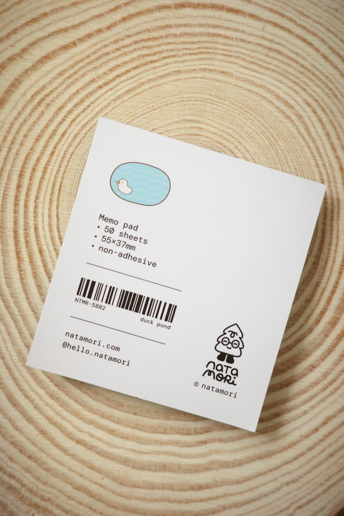 Duck pond - tiny memo pad