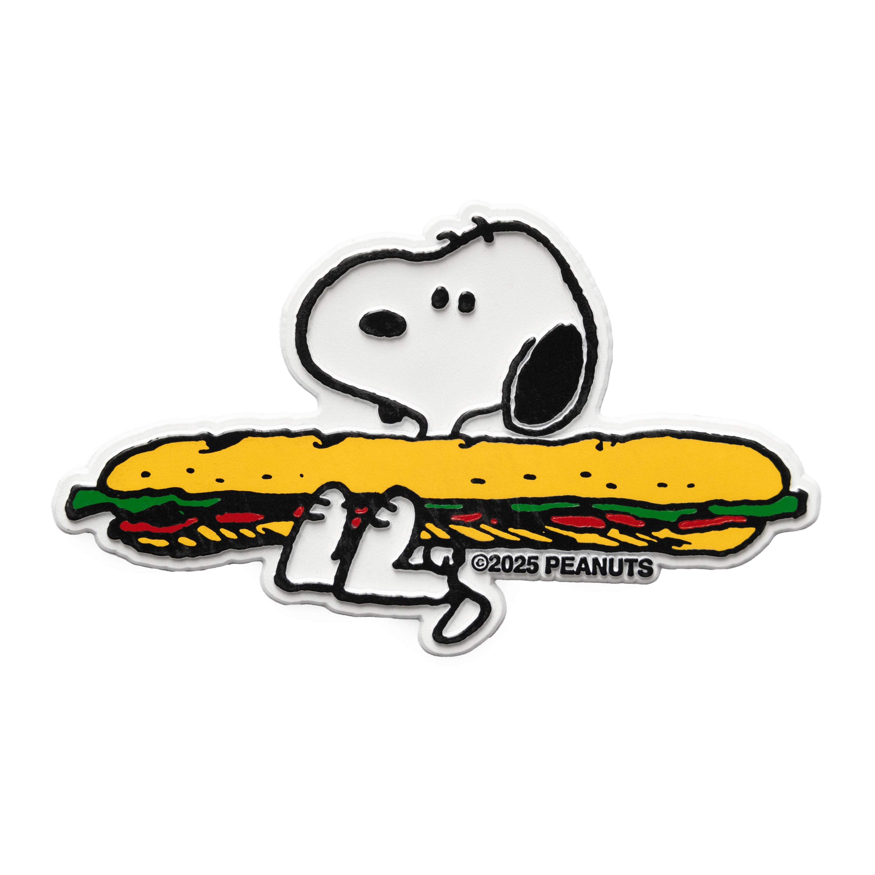Aimant en Plastique 'Snoopy Sandwich'