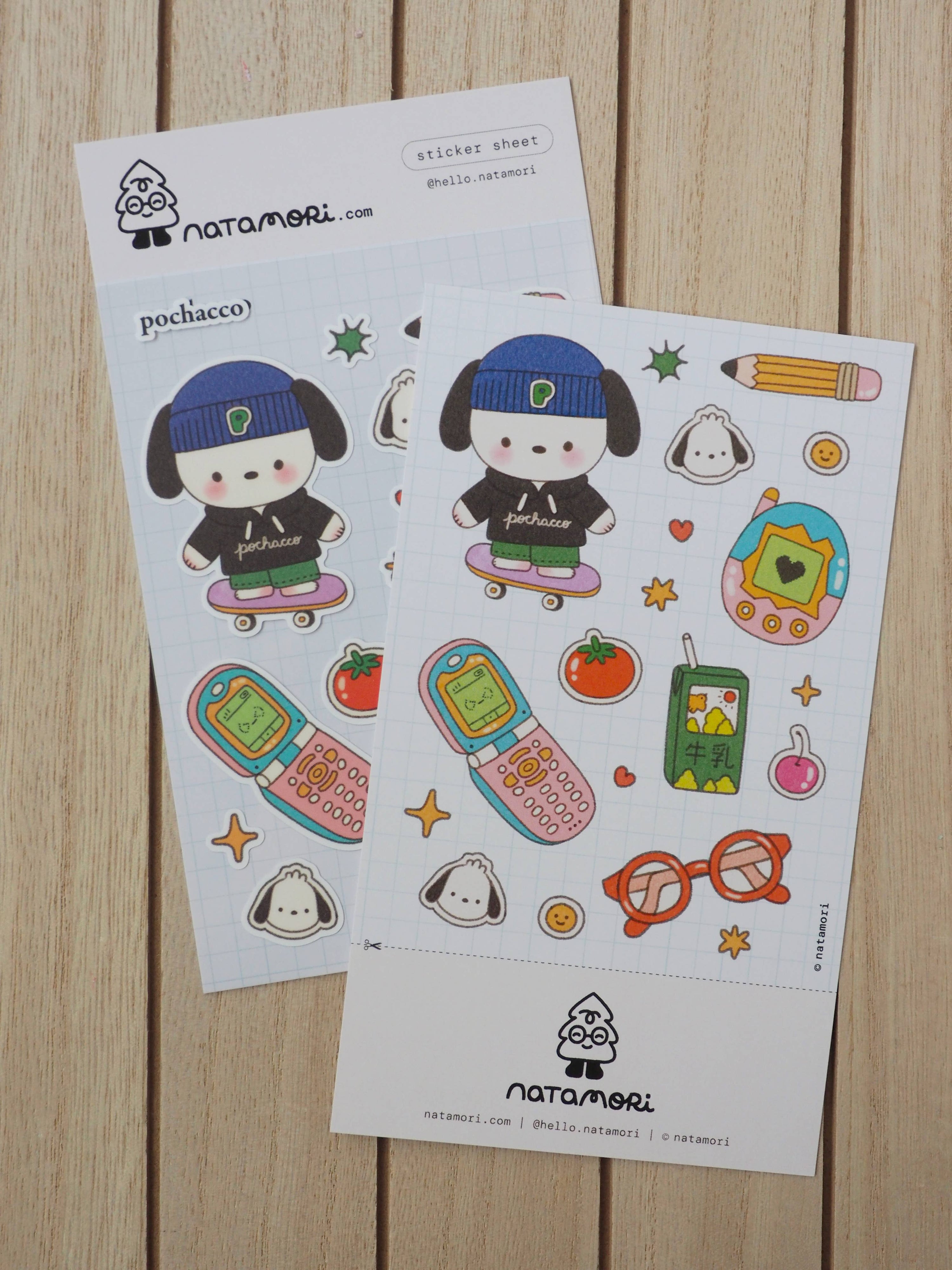 Pochacco  sticker sheet