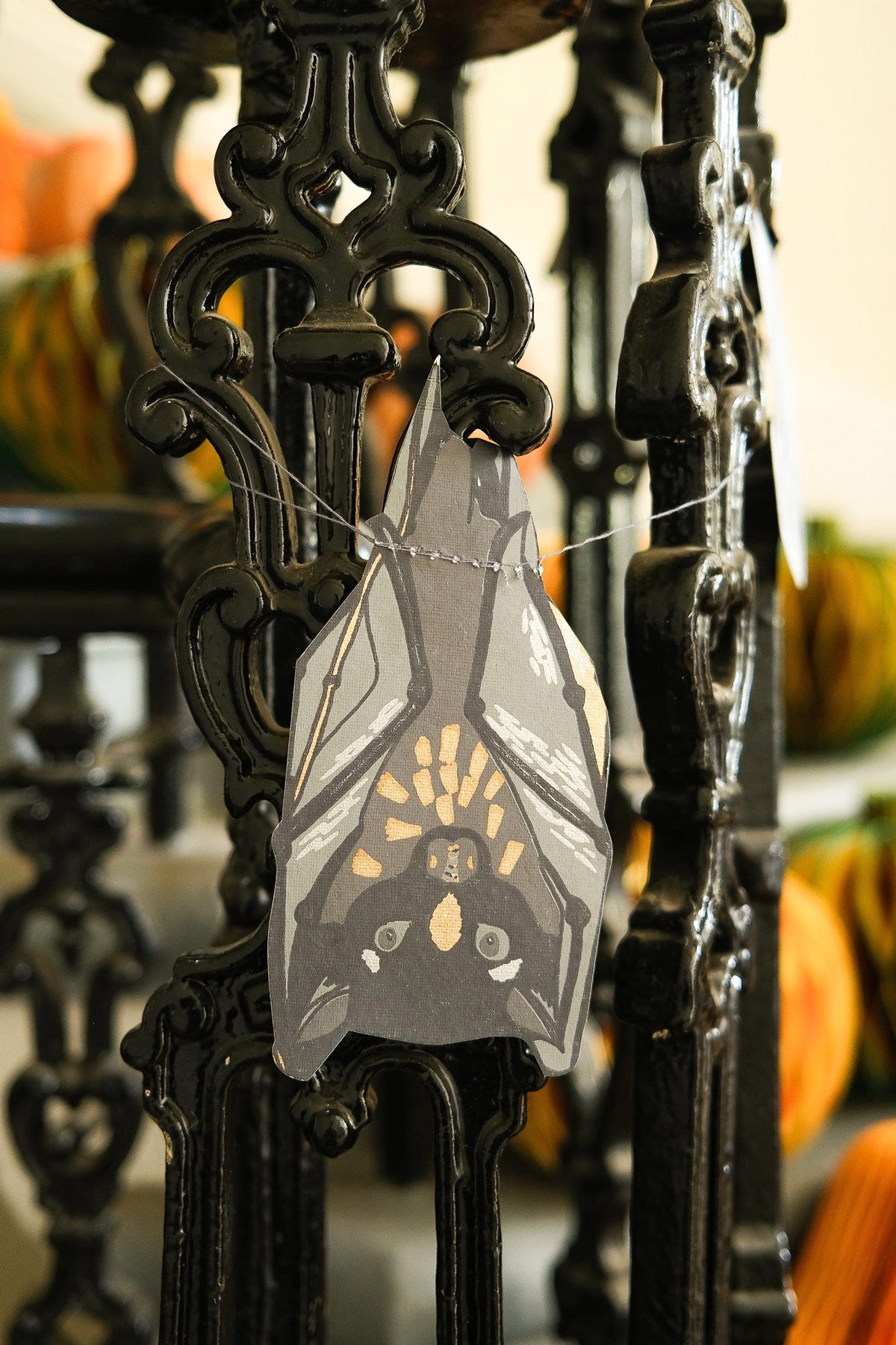 Bats Screen Printed and Sewn Garland