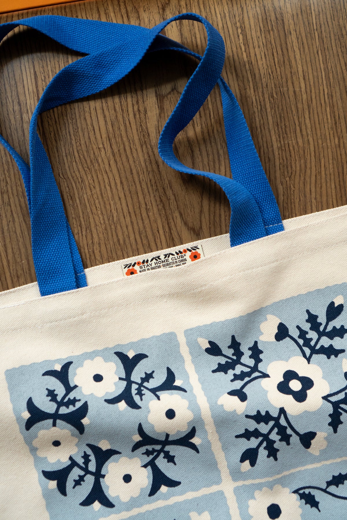 Fourre-Tout Simple 'Four Blocks' | Bleus