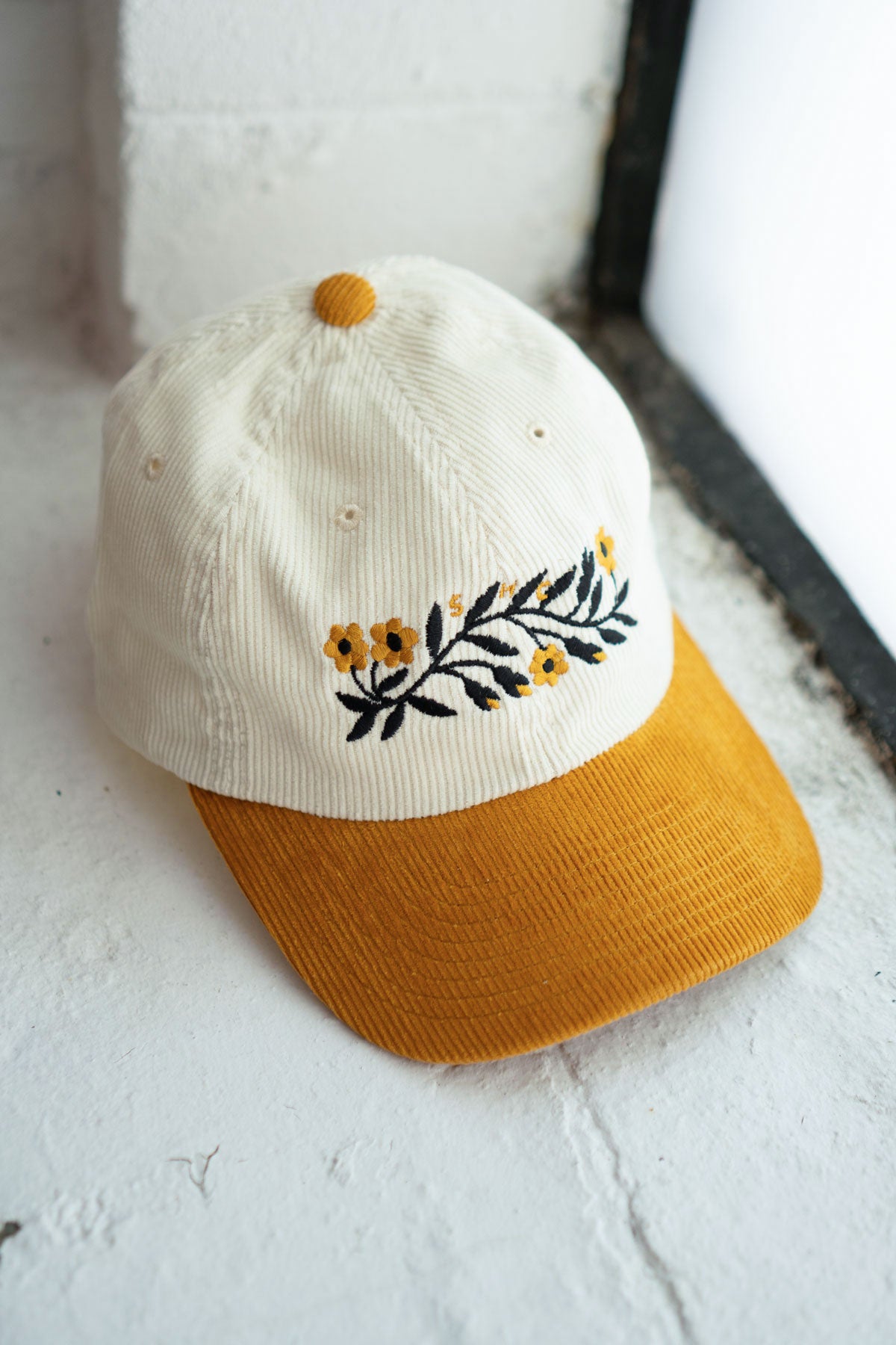 Garland Two-Tone Corduroy Dad Hat