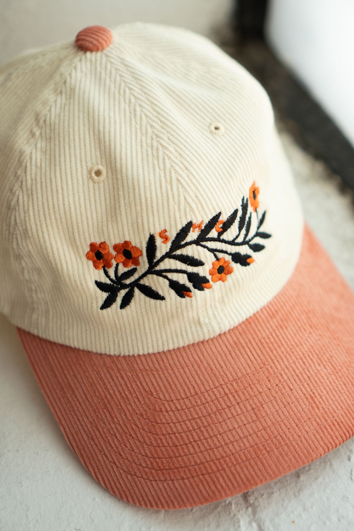 Garland Two-Tone Corduroy Dad Hat