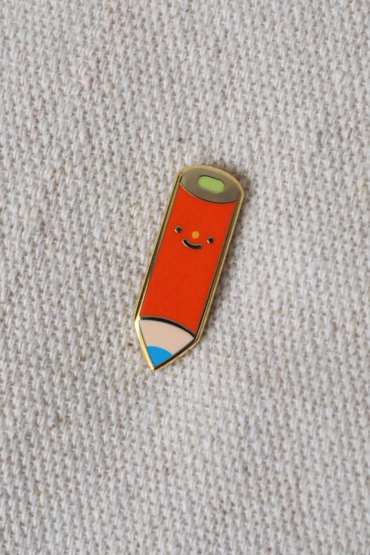 Natamori Red Pencil Pin