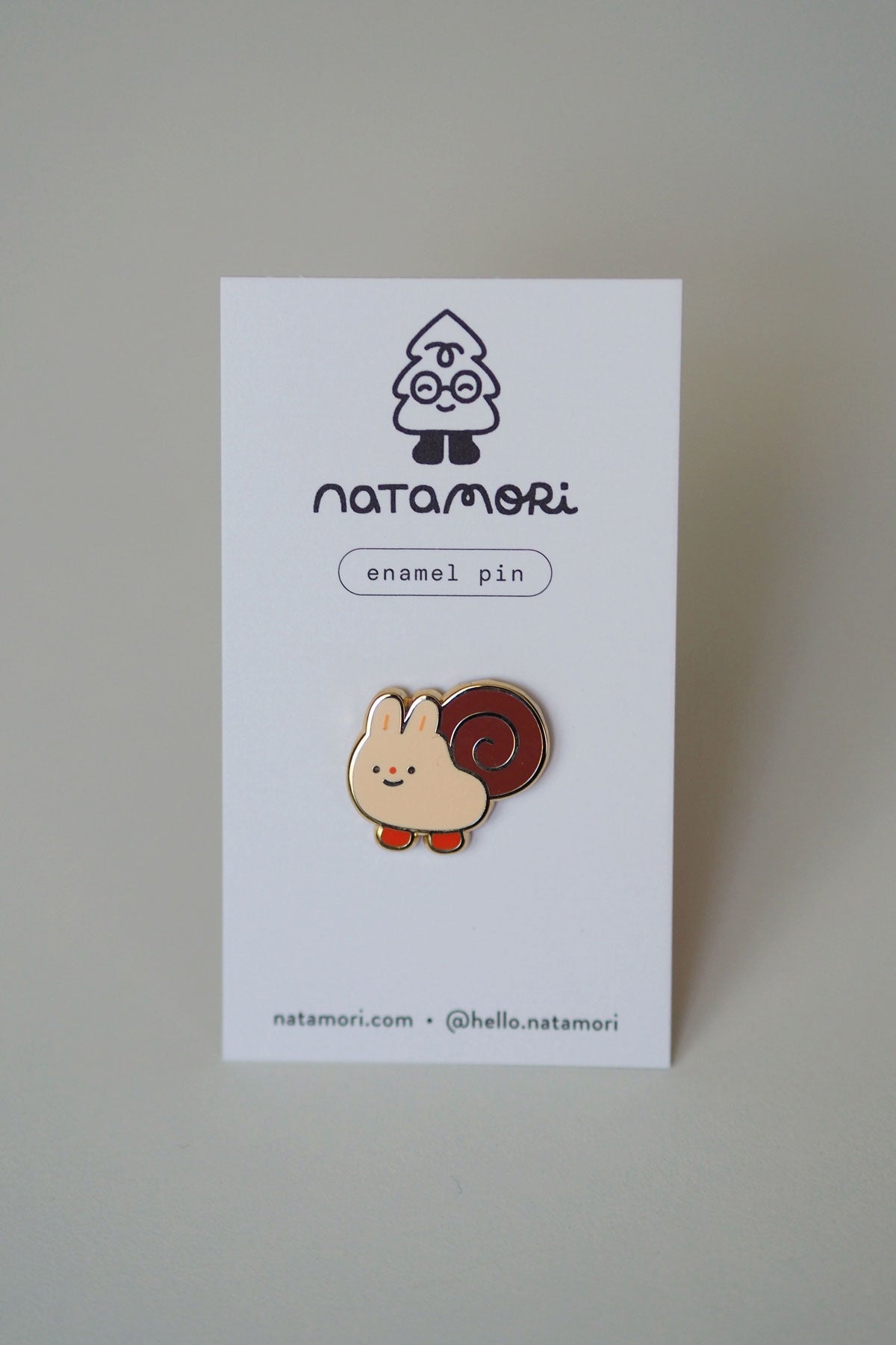 Natamori Snail Pin