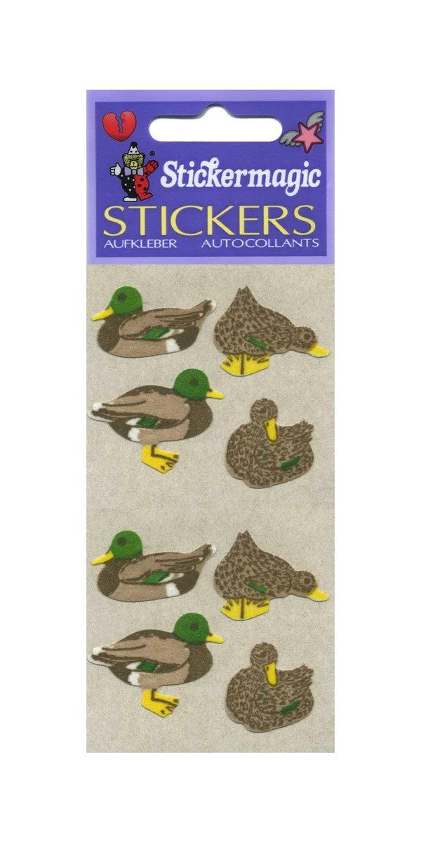 Vintage Sticker Strips - Birds