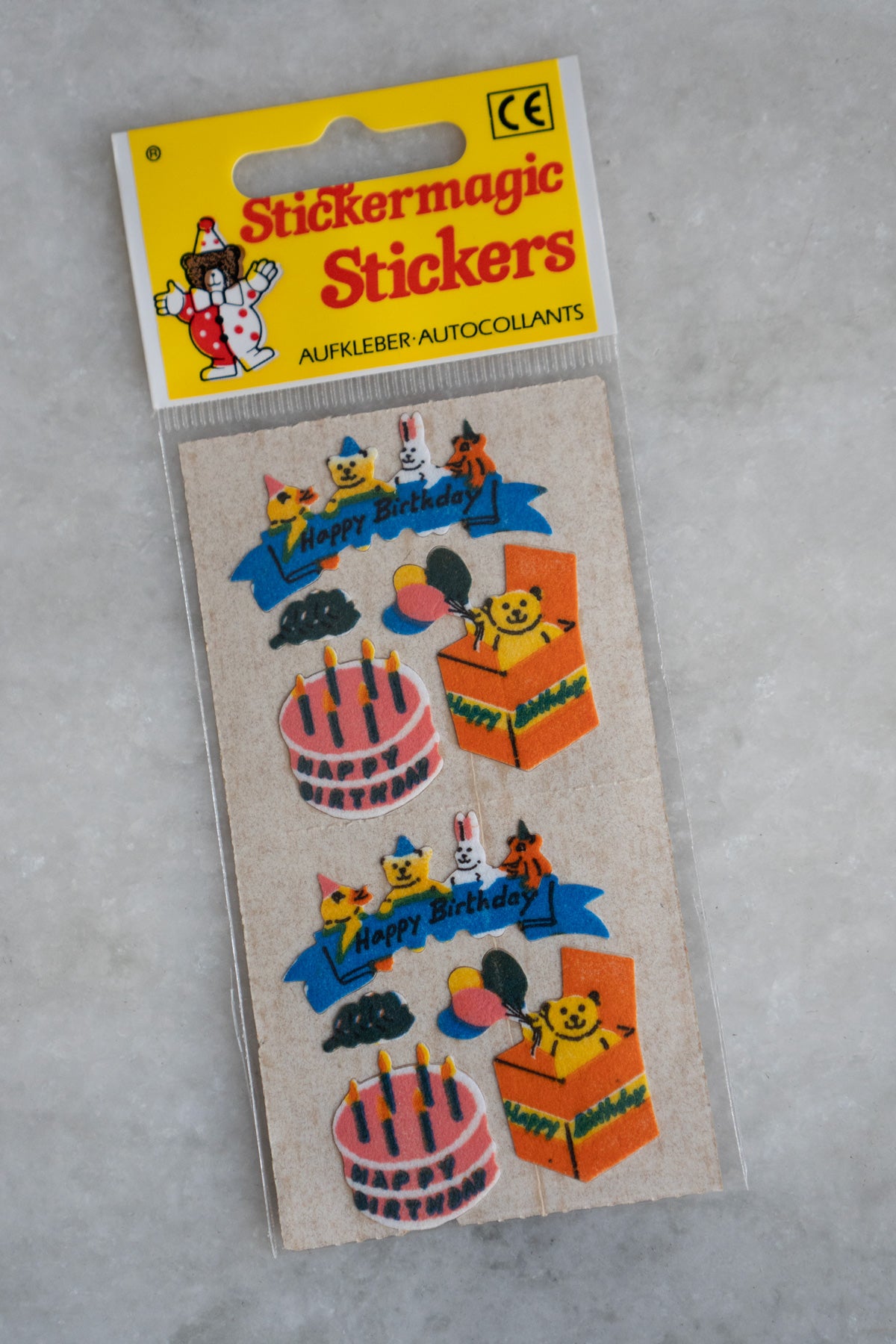 Vintage Sticker Strips - Other Stuff