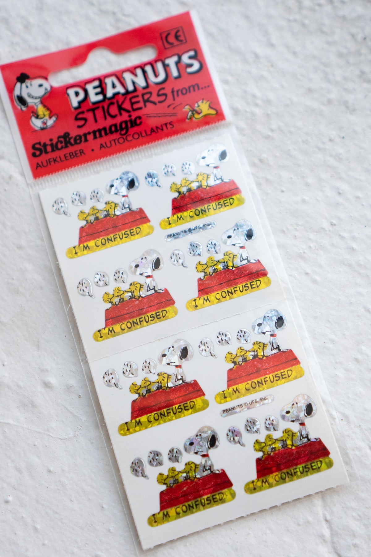 Vintage Sticker Strips - Peanuts ®