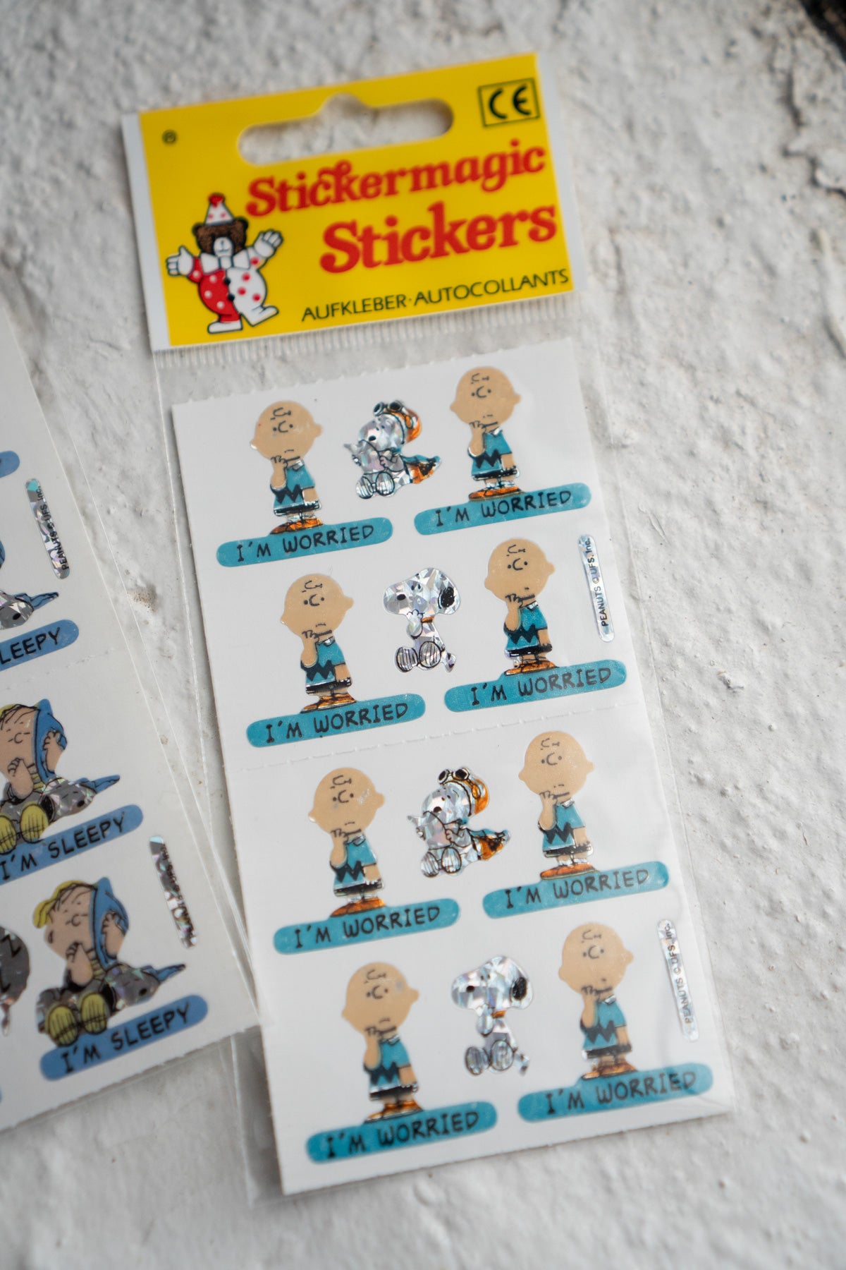Vintage Sticker Strips - Peanuts ®