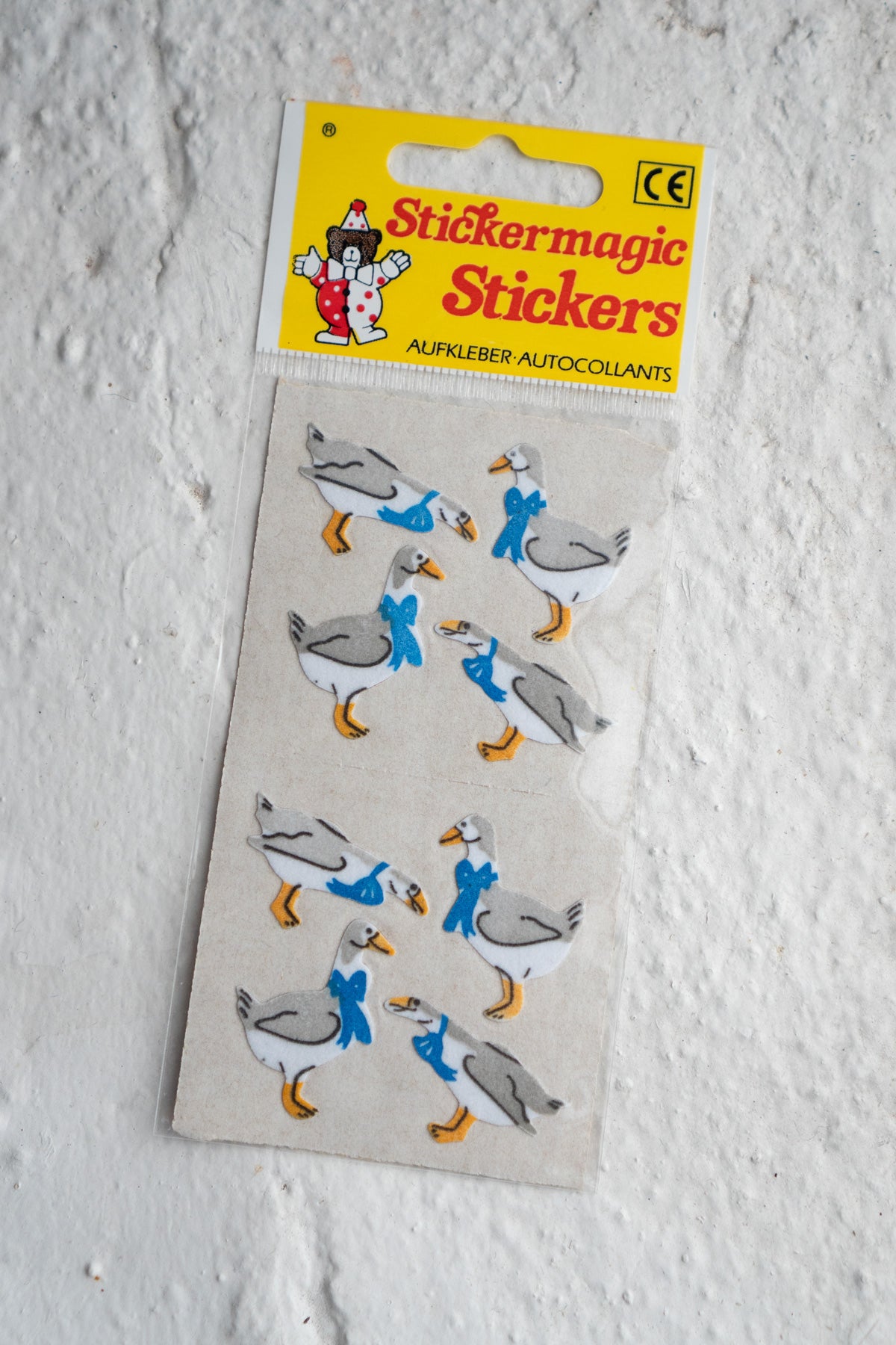 Vintage Sticker Strips - Birds