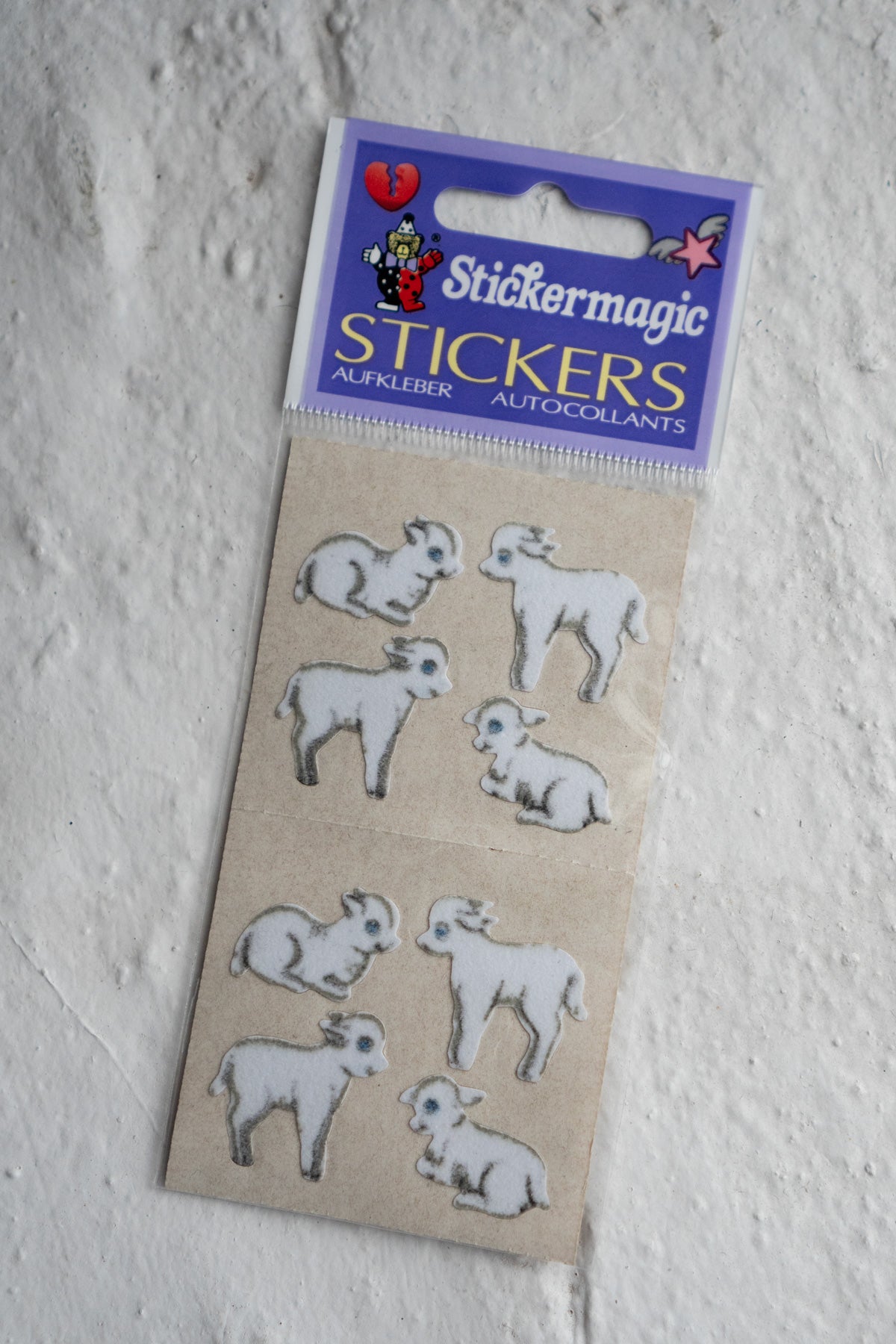 Vintage Sticker Strips - Mammals
