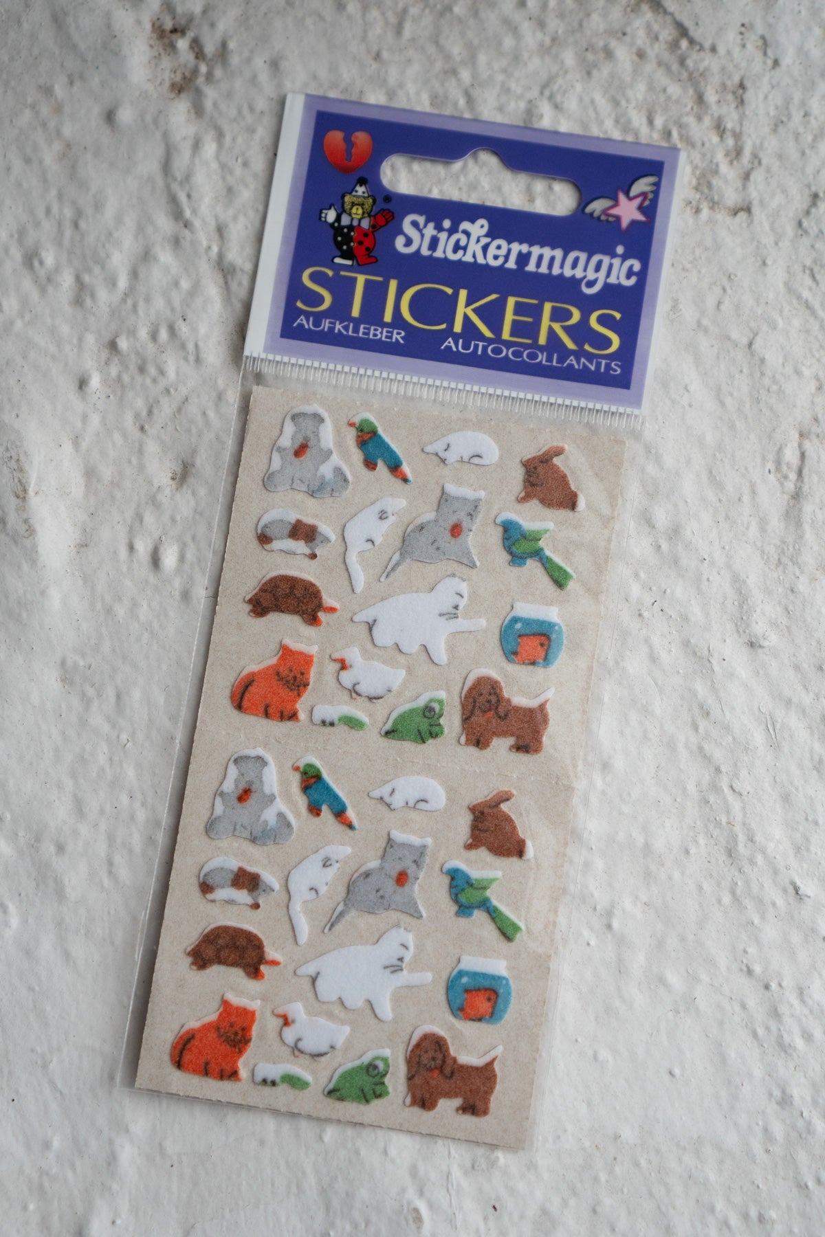 Vintage Sticker Strips - Micro Critters