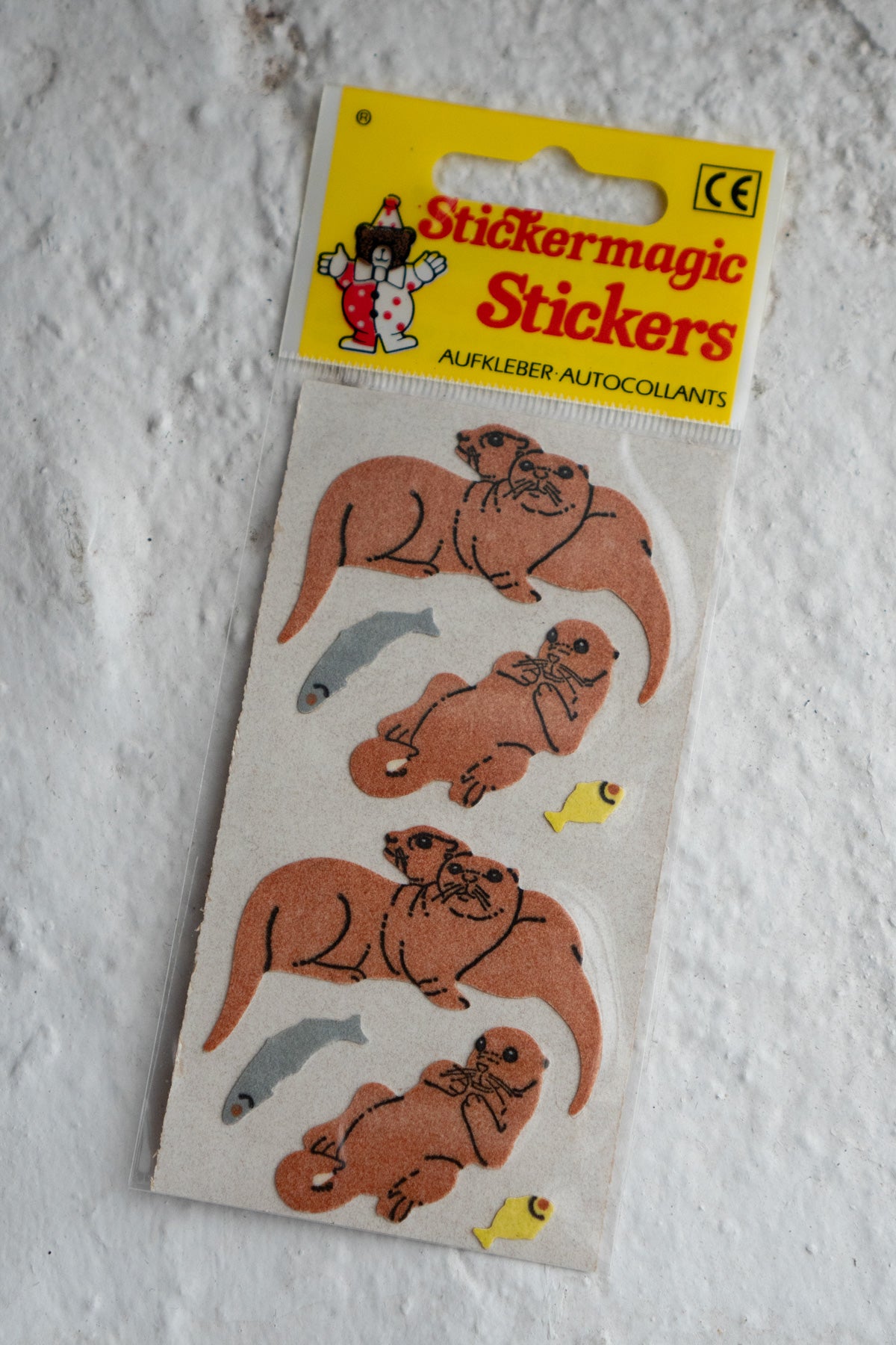 Vintage Sticker Strips - Mammals