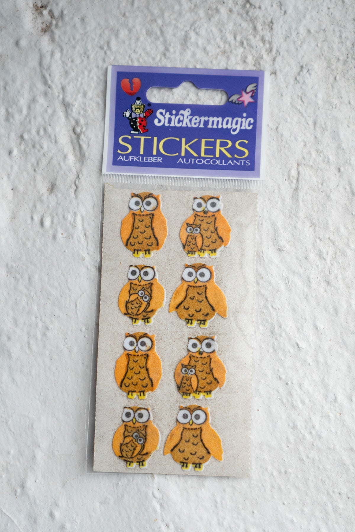 Vintage Sticker Strips - Birds