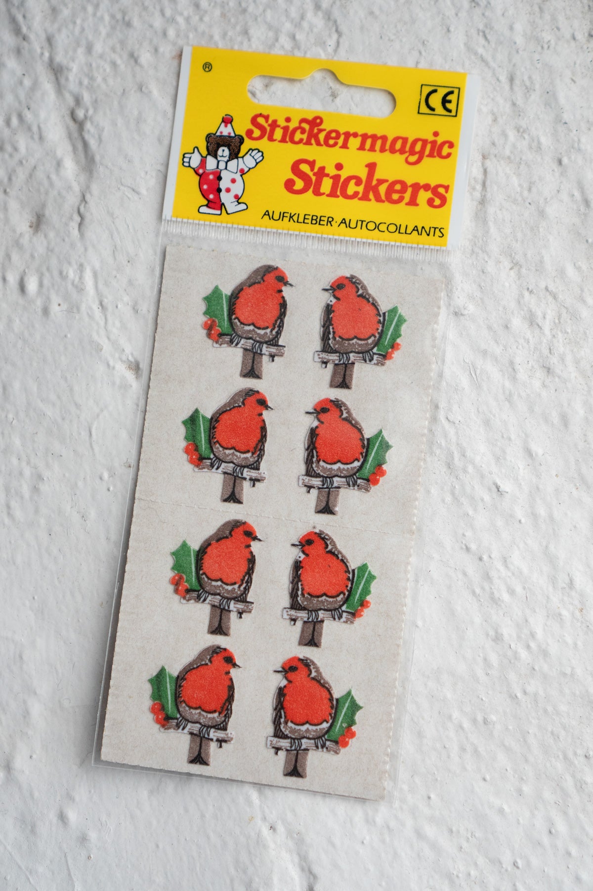 Vintage Sticker Strips - Birds
