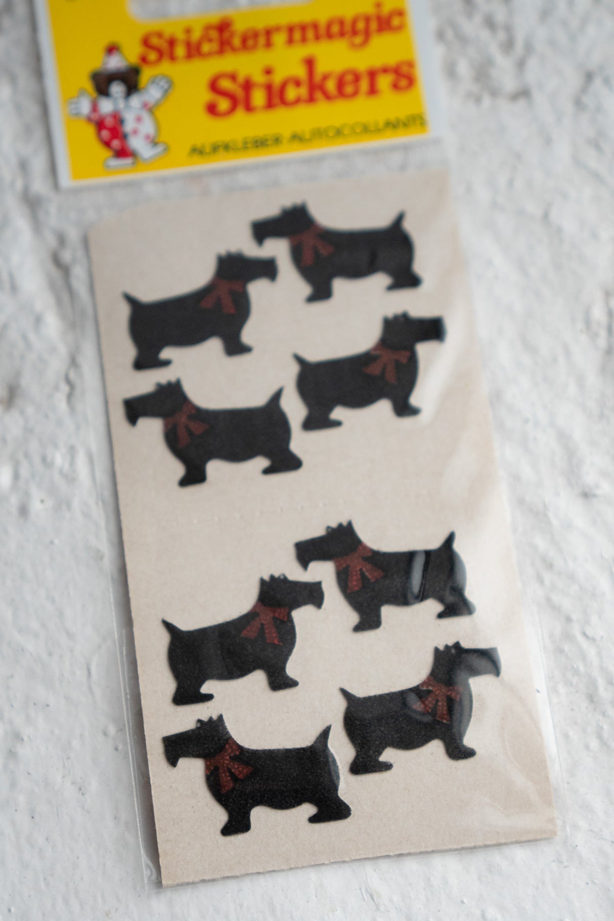 Vintage Sticker Strips - Dogs