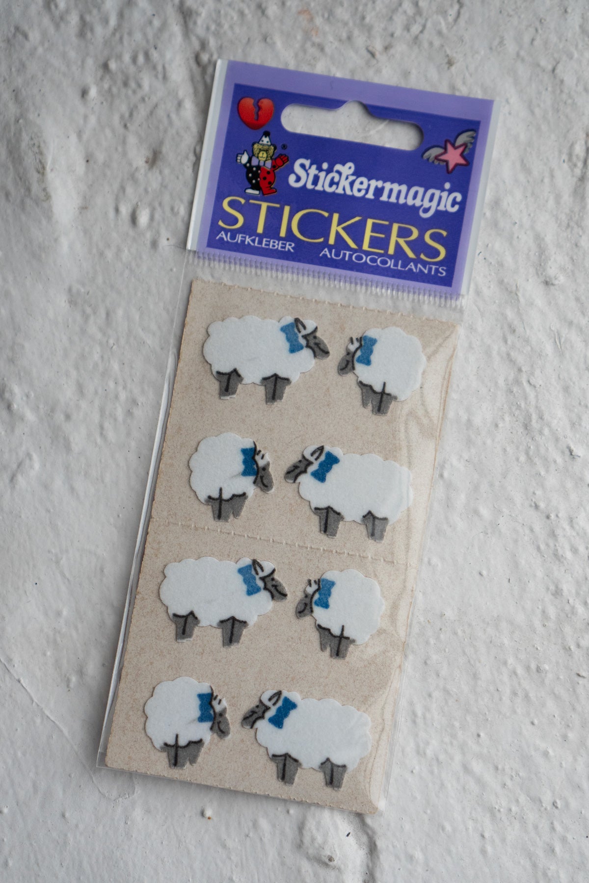 Vintage Sticker Strips - Mammals