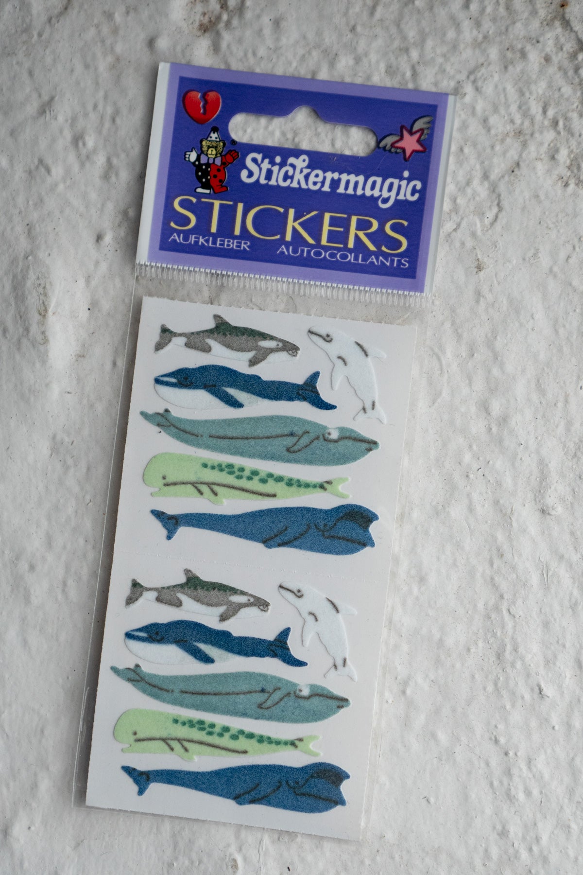 Vintage Sticker Strips - Mammals