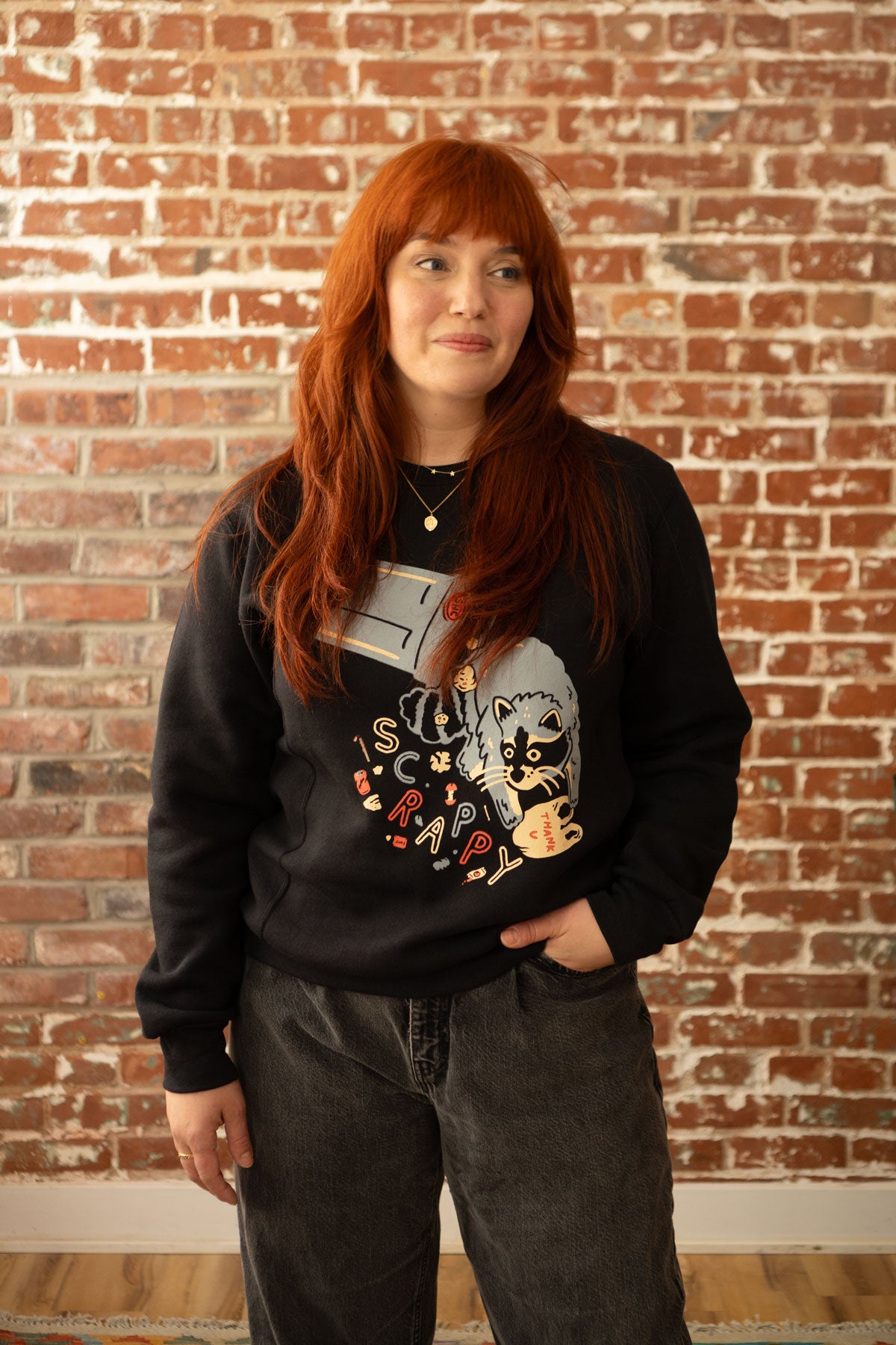 Scrappy Raccoon (Trash) Sweatshirt