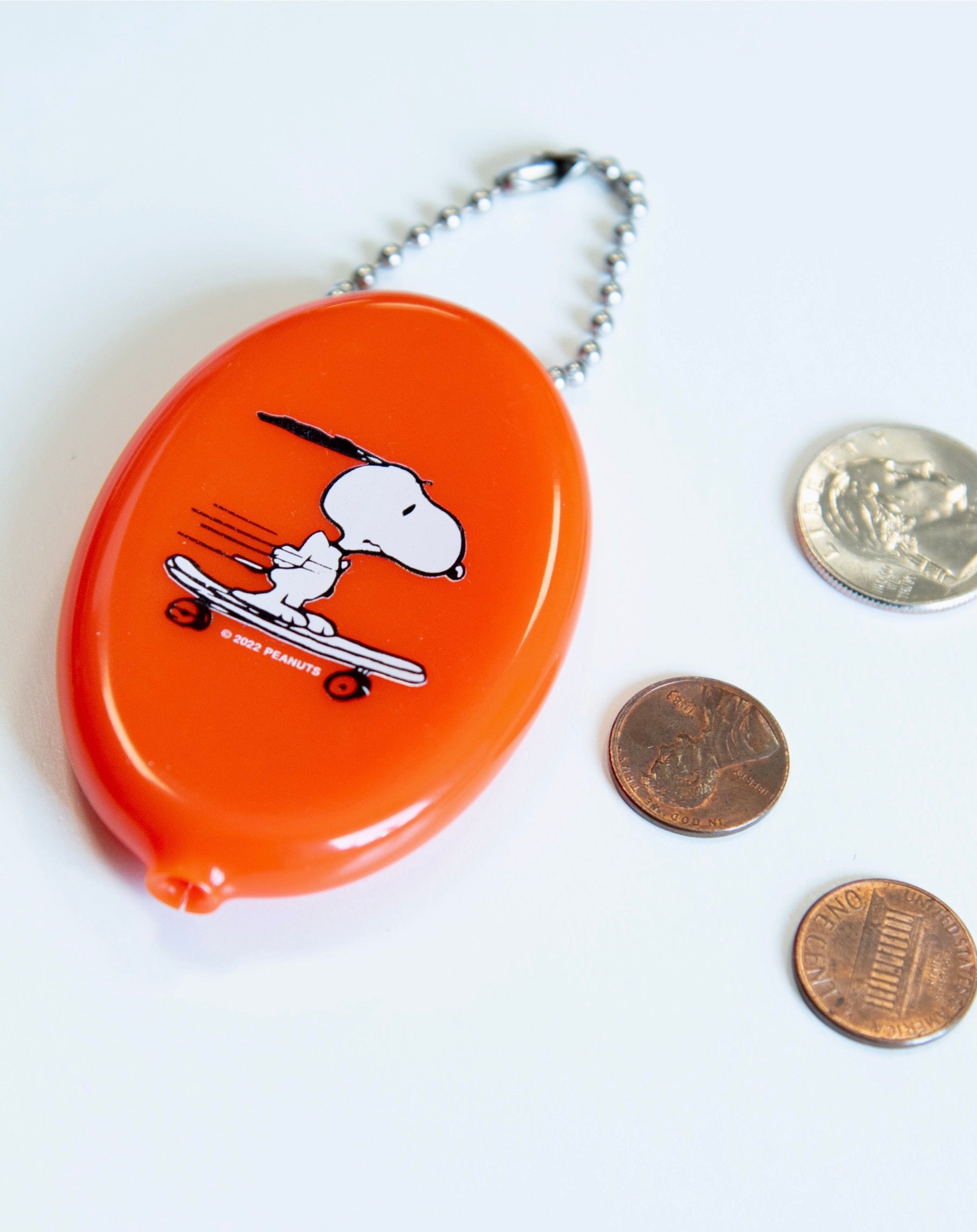 Snoopy Skateboard Coin Pouch