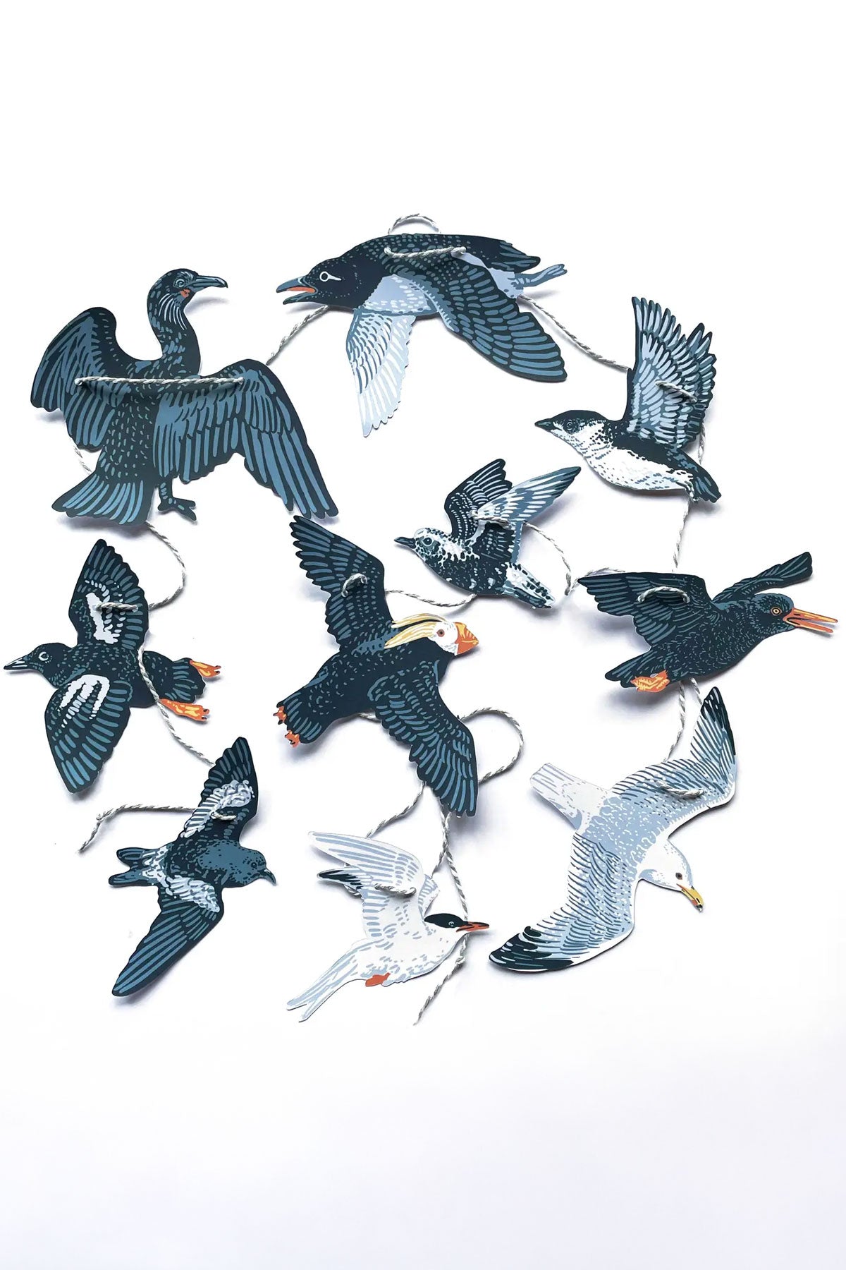 PNW Sea Birds - Paper Garland