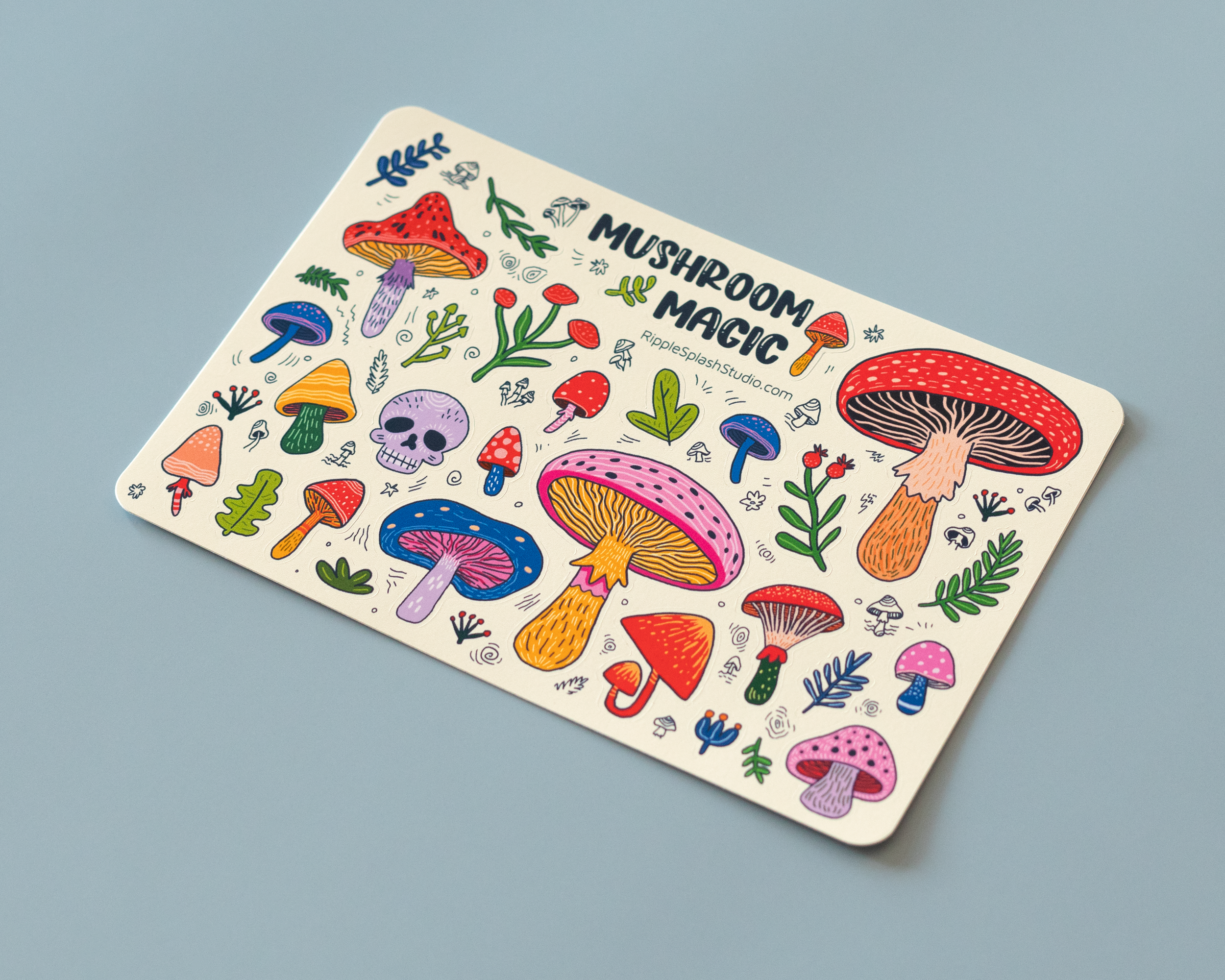 Mushroom Magic Sticker Sheet