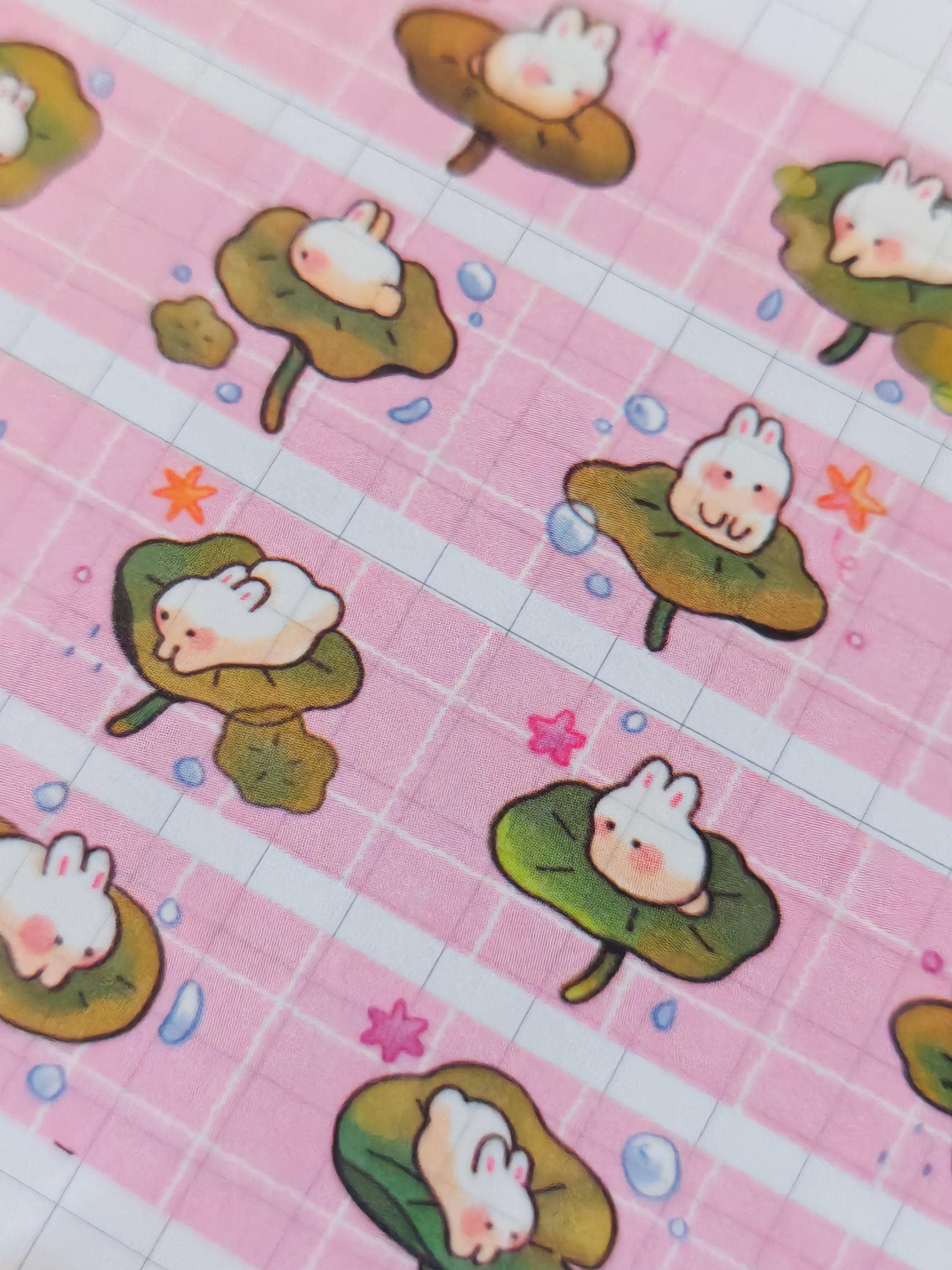 Ruban Décoratif 'Lotus Bunny'
