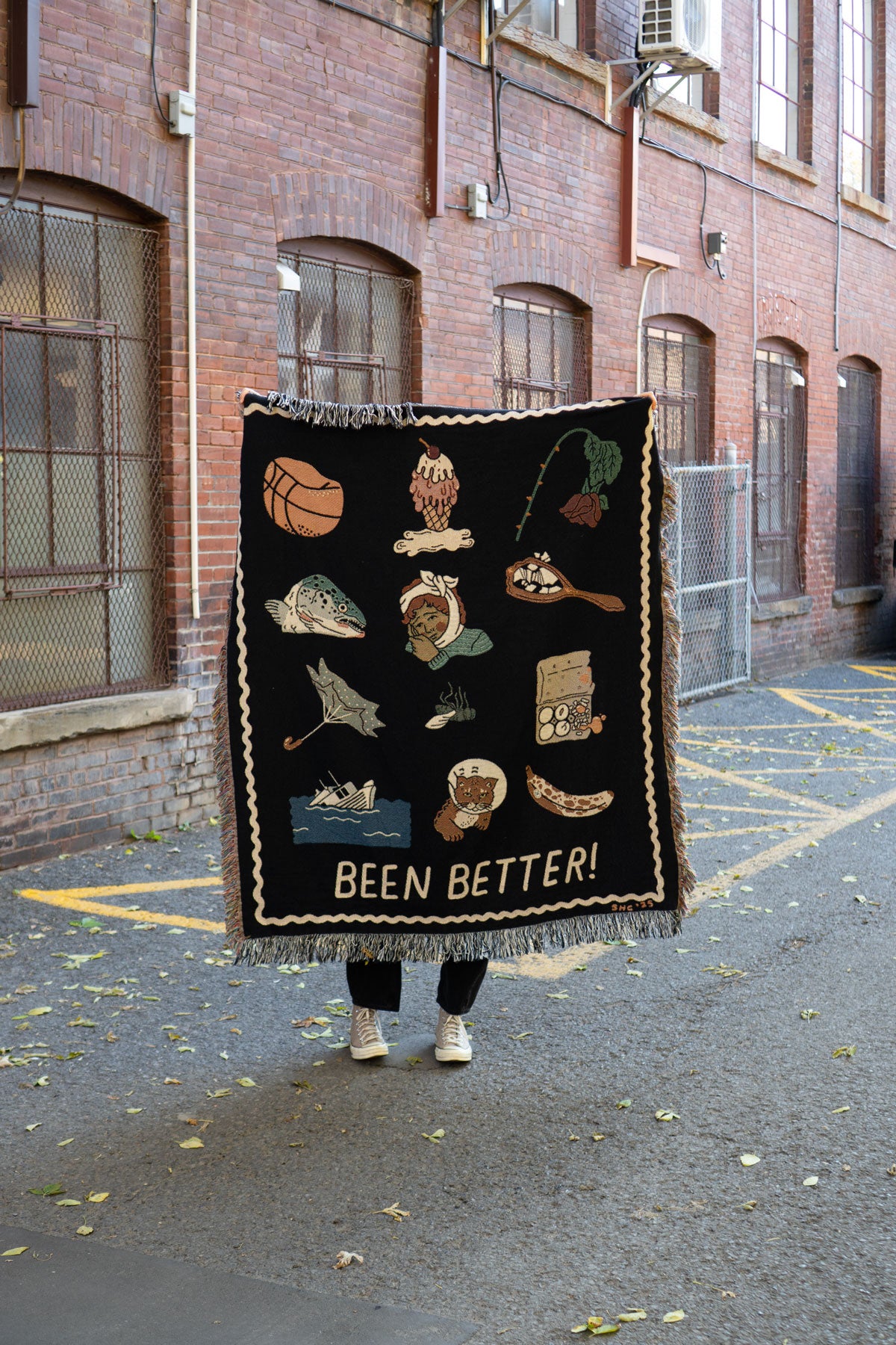 Been Better Icons Blanket