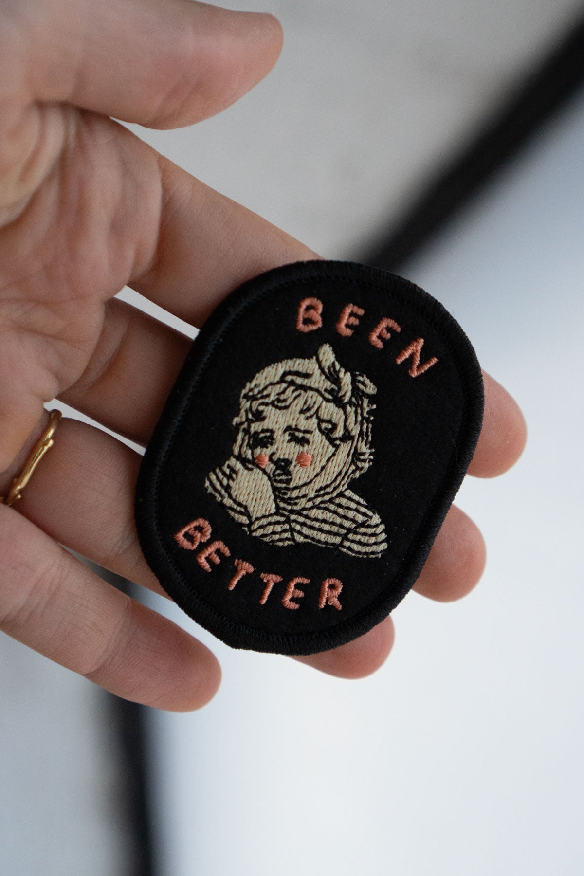 Been Better (Toothache) - Felt Sticky Patch