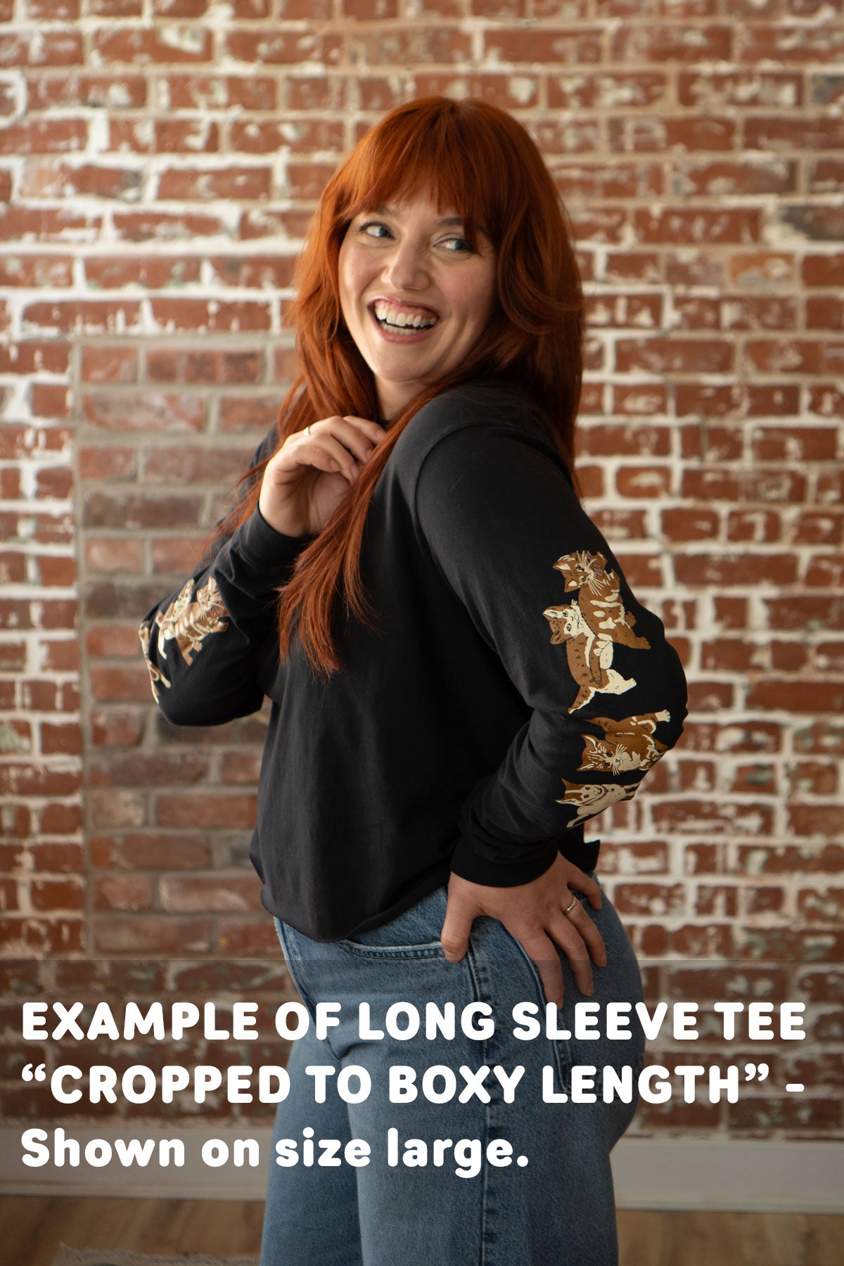 Night Swans Long Sleeve Tee