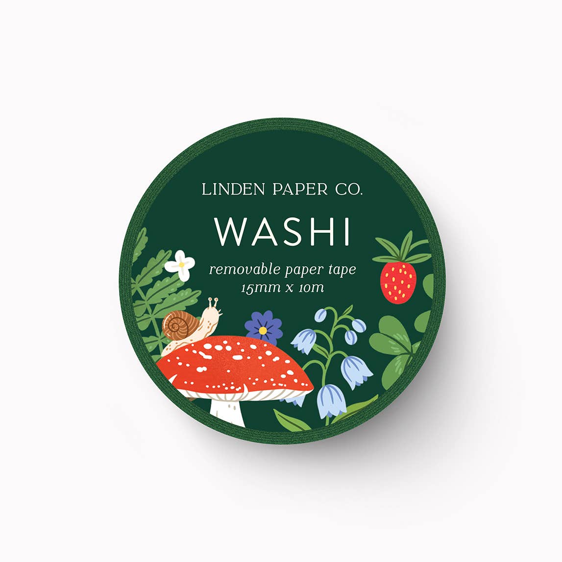 Linden Mushrooms Washi Tape