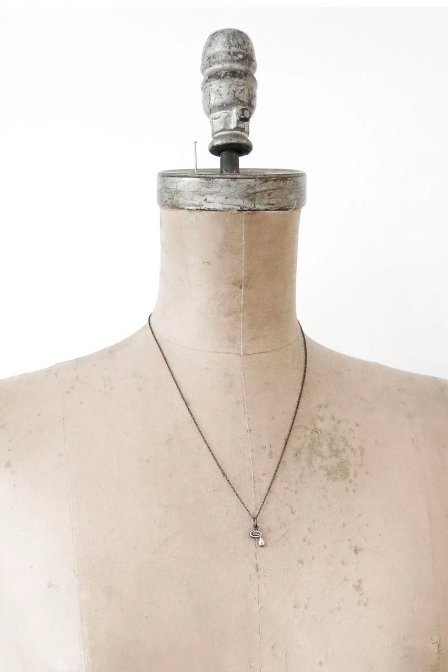 Tiny Crying Eye Necklace