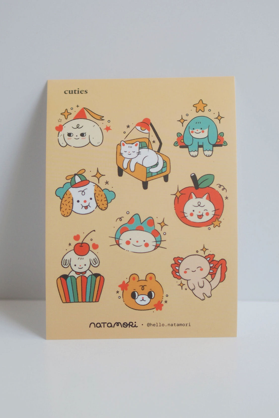 Cuties - Mini Sticker Sheet