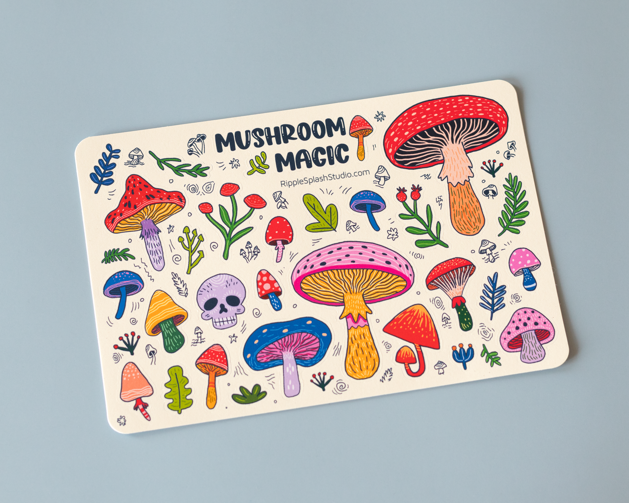 Mushroom Magic Sticker Sheet