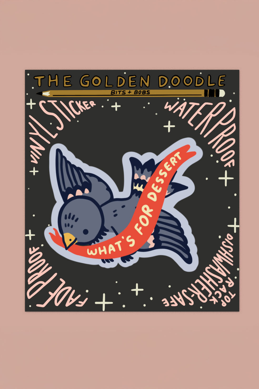 What's for Dessert Vinyl Sticker