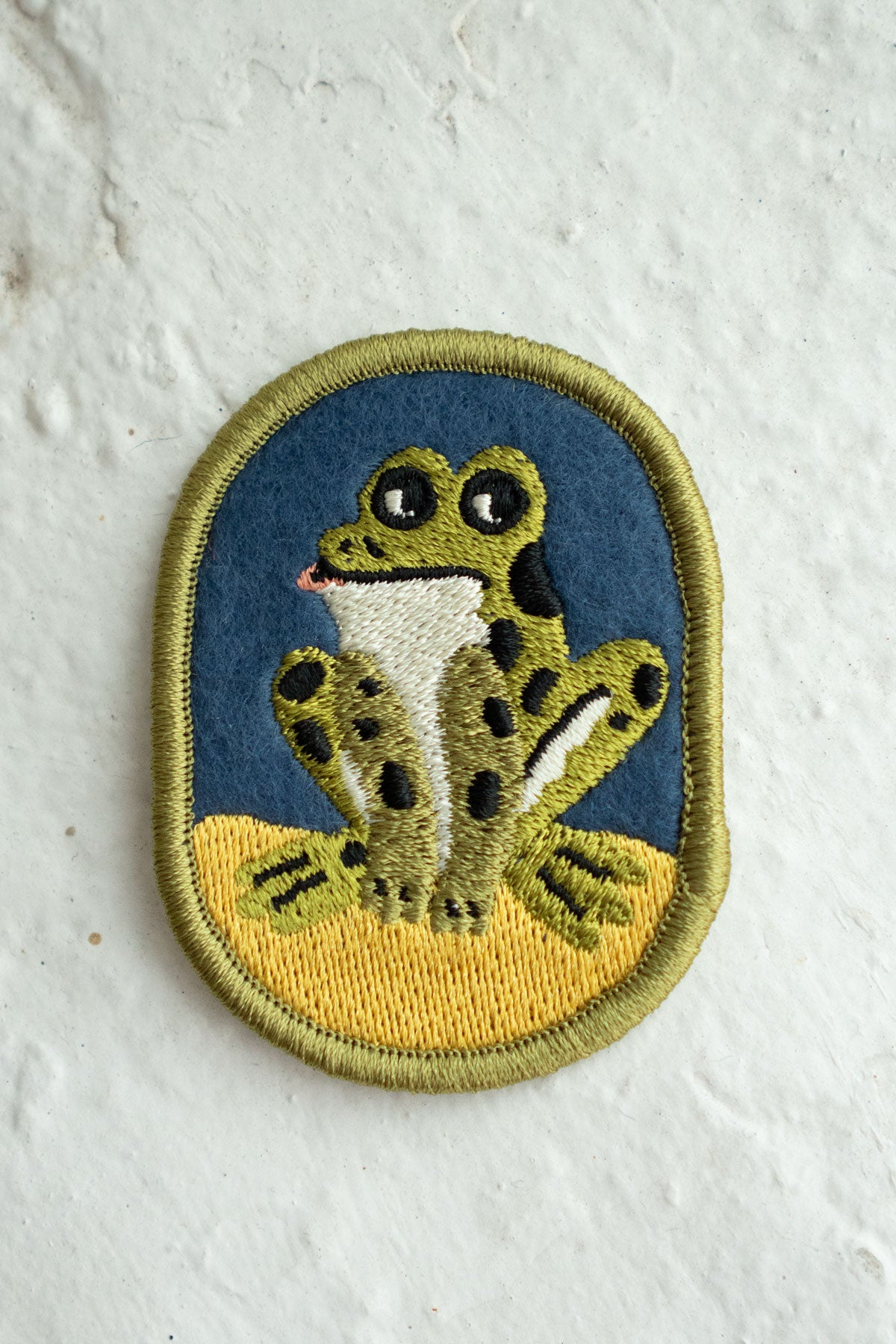 Patch Collant en Feutre 'Dopey Frog'