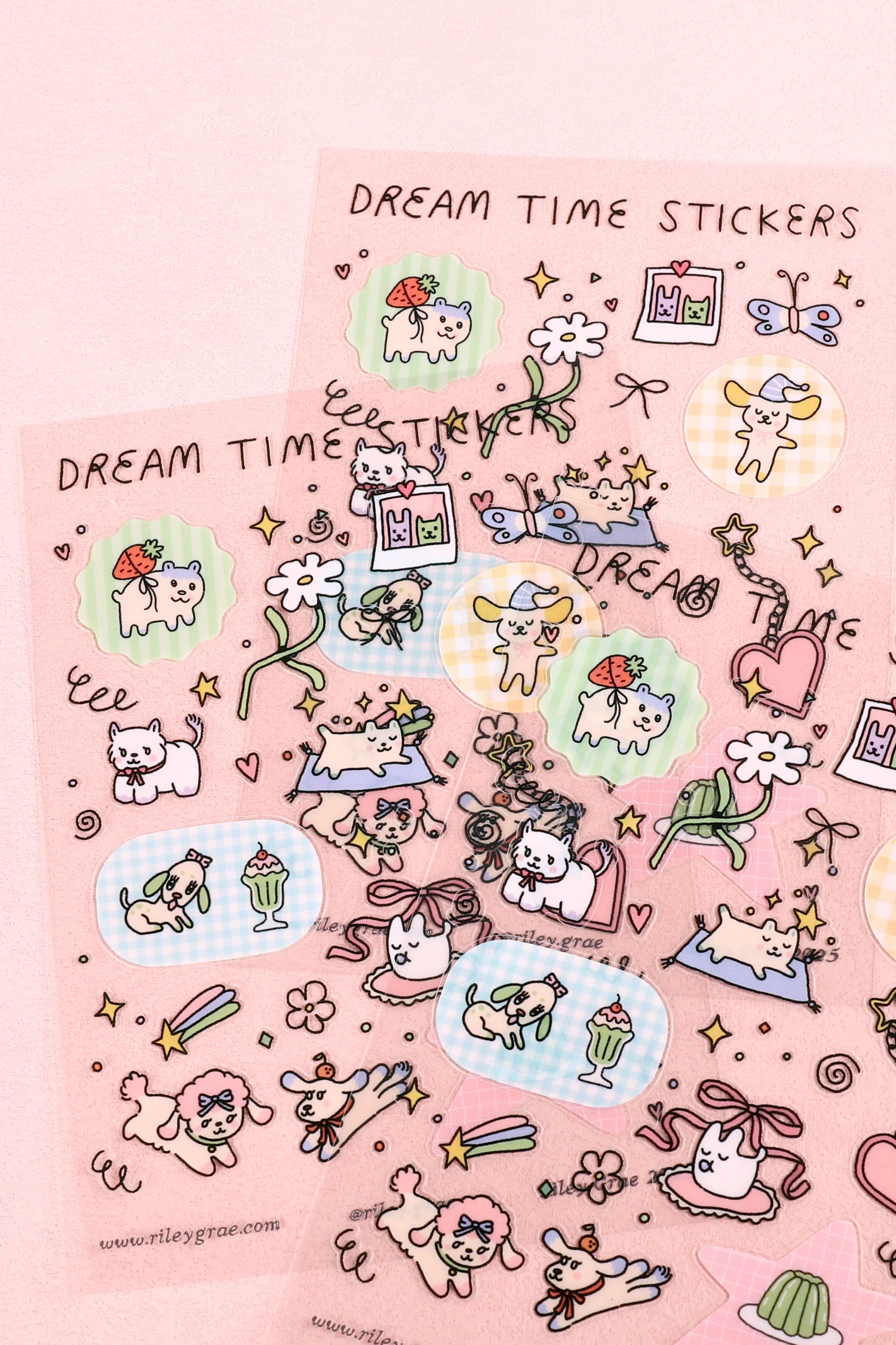 Dream Time Clear Sticker Sheet