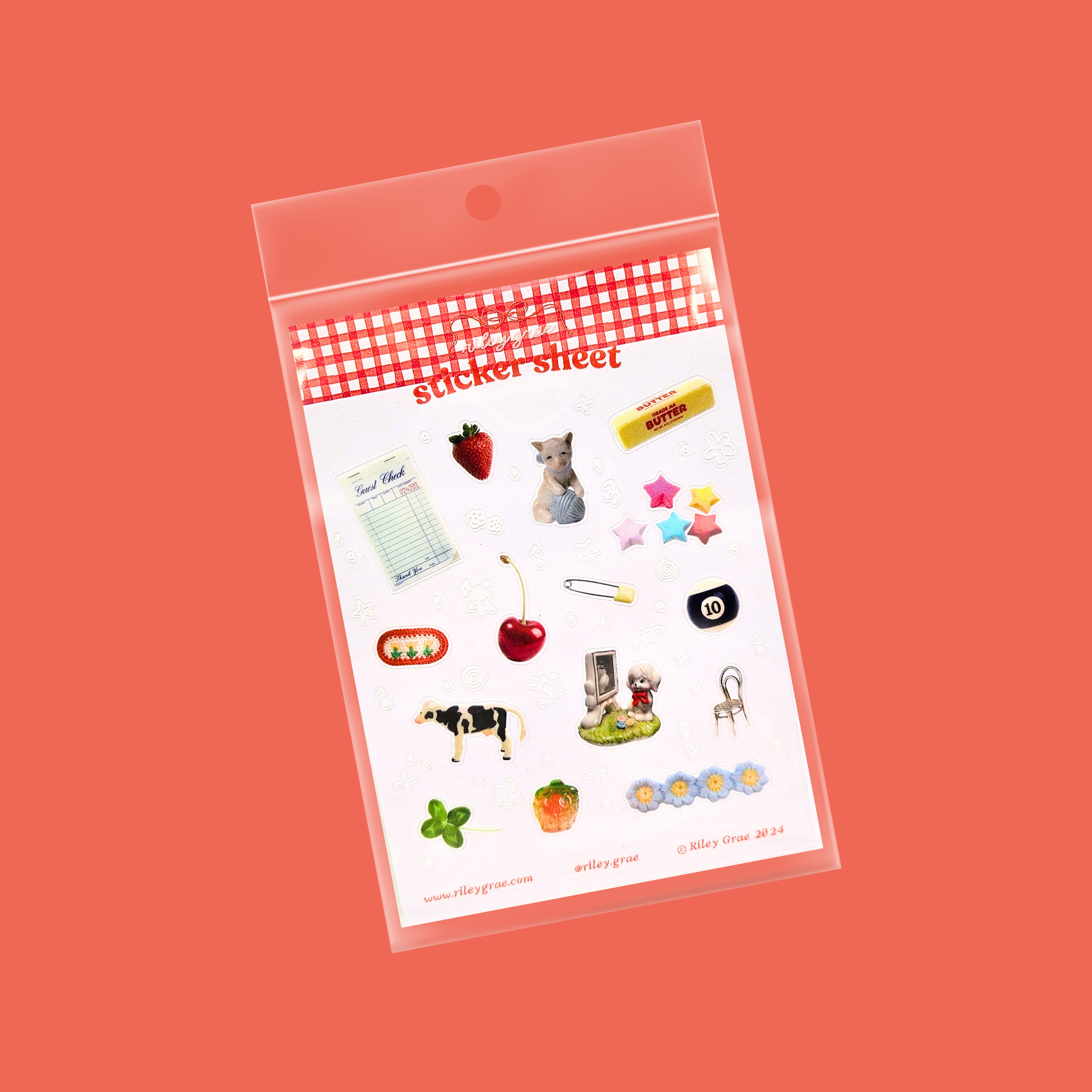 Treasures Sticker Sheet