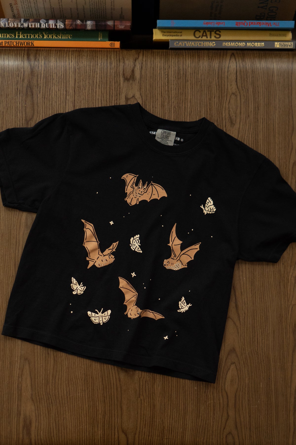 Echolocation Boxy Tee | Black