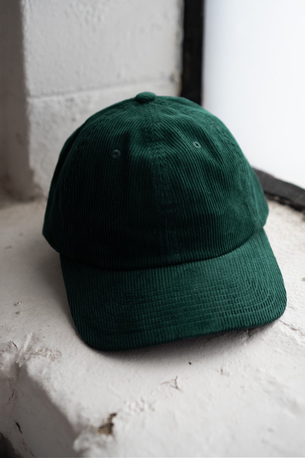 Casquette en velours côtelé | Choisis-ton-patch | Émeraude