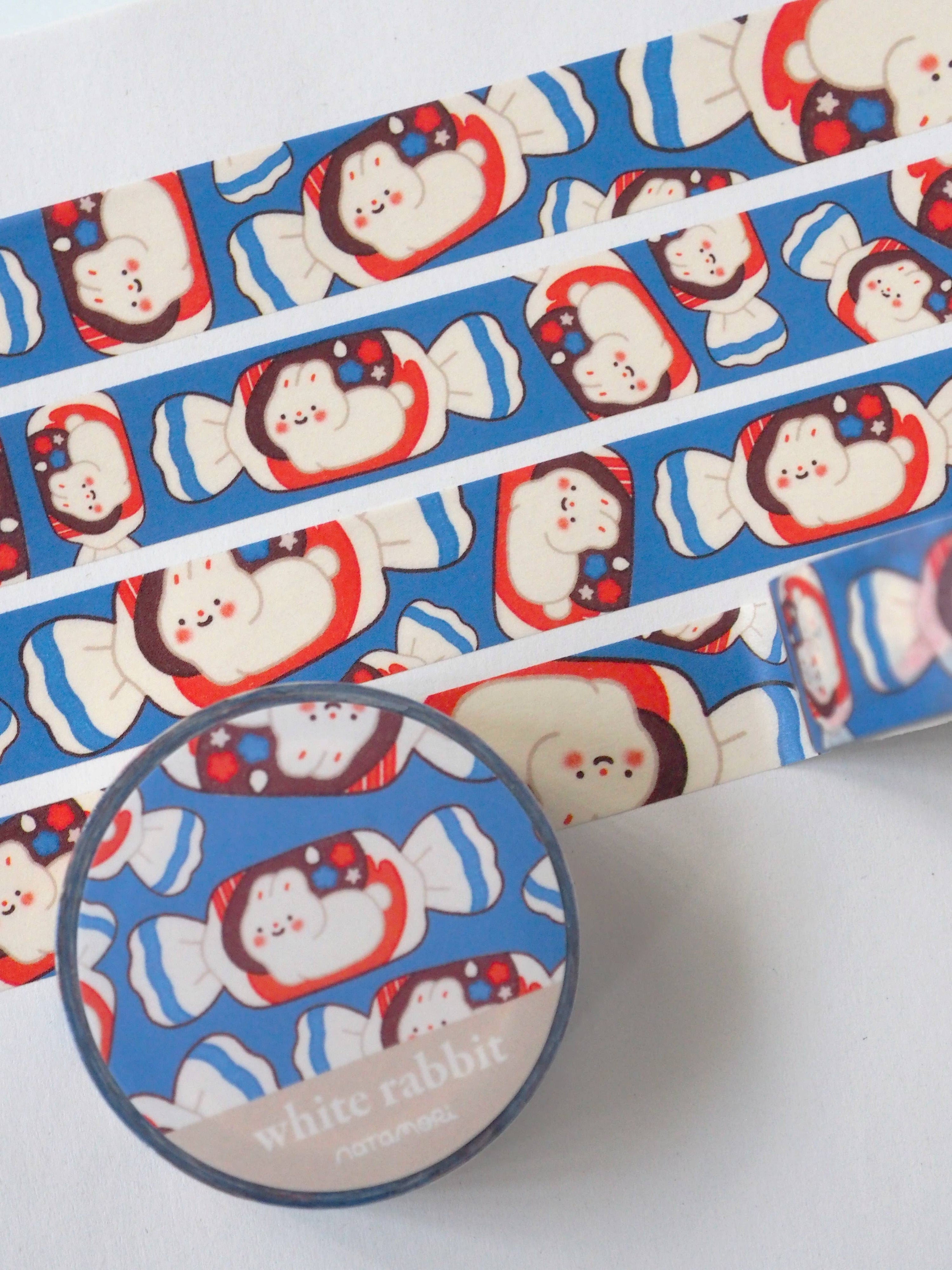 White rabbit washi tape