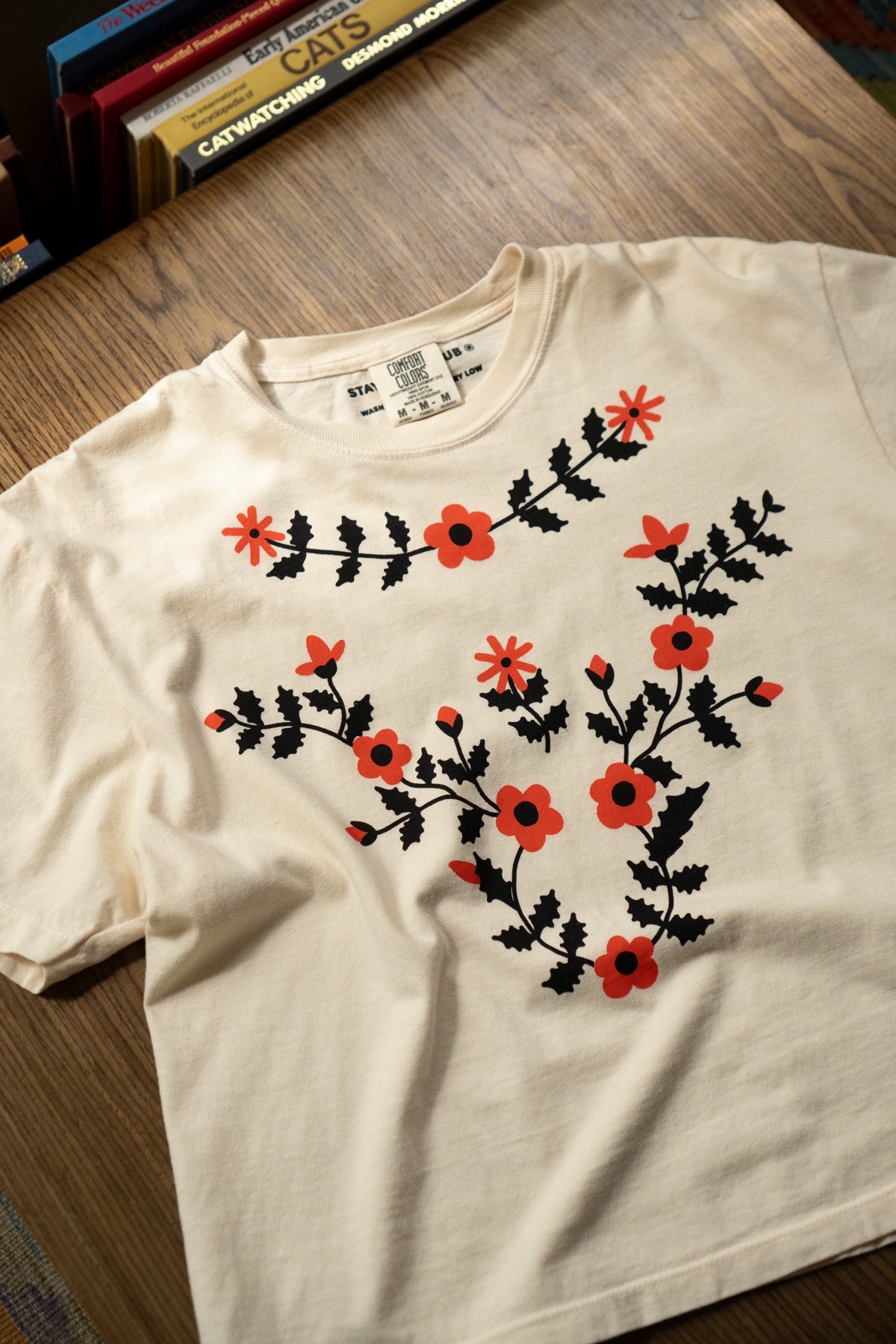 Flower Collar CC Boxy Tee